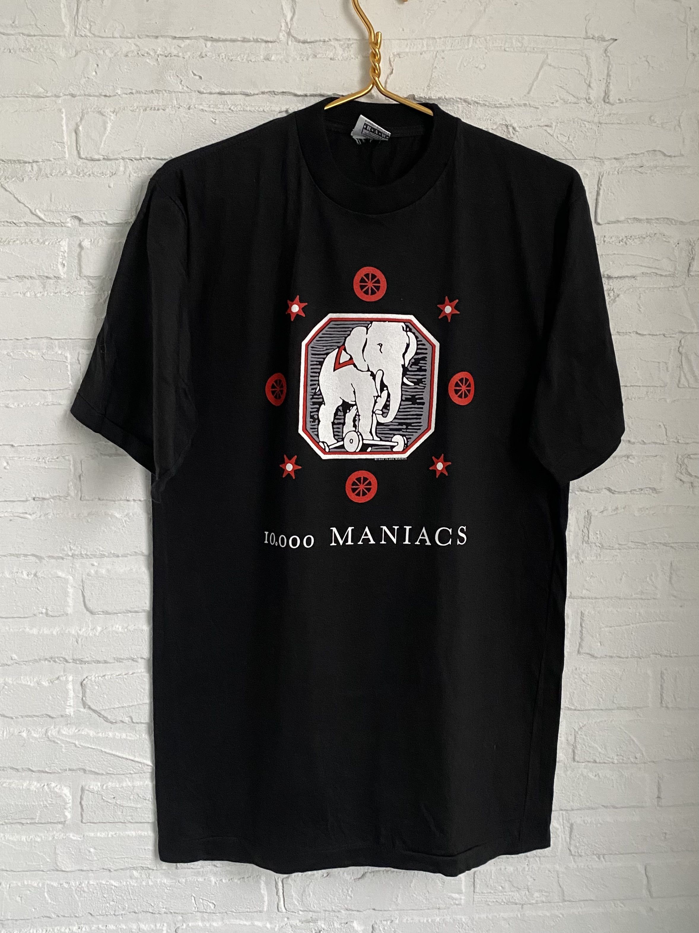 Band Tees × Vintage Vintage 1989 10.000 maniacs blind man's zoo tour t-shirt Size US M / EU 48-50 / 2 - 1 Thumbnail