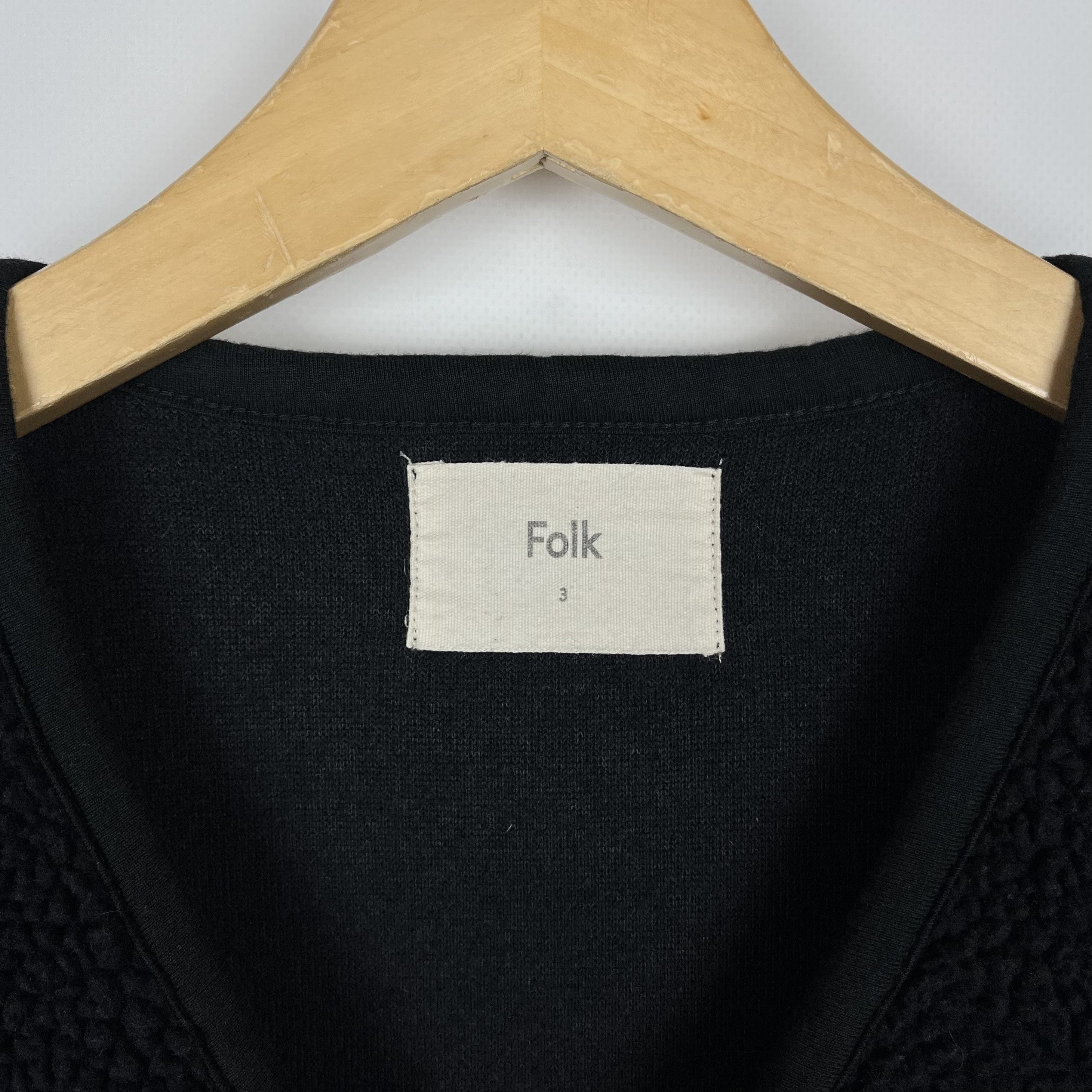 Folk Designer Folk Ford Borg Teddy Sherpa Vest Size US L / EU 52-54 / 3 - 7 Thumbnail