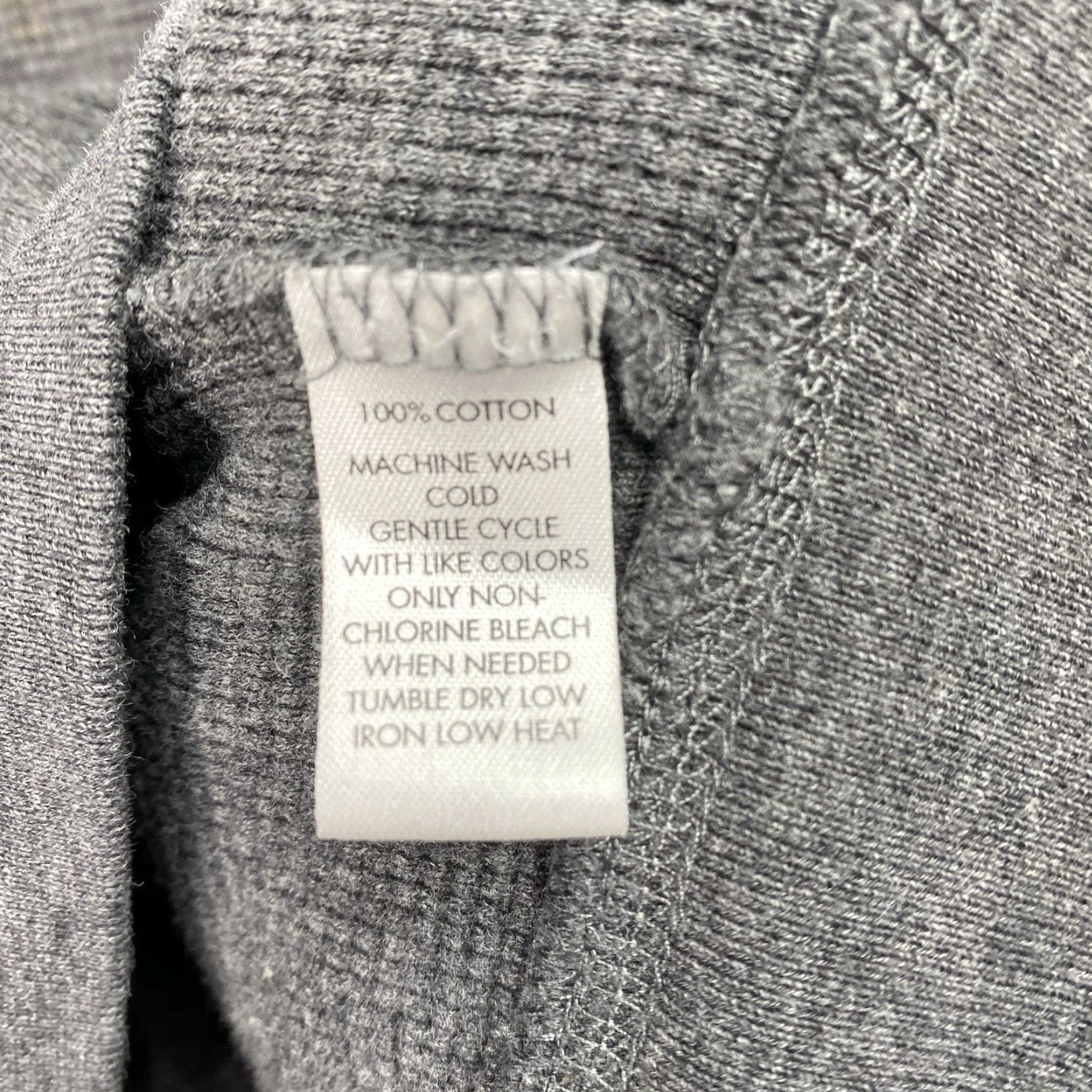 Calvin Klein Calvin Klein Womens Jacket XL Full Zip Gray Waffle Knit Pockets Activewear Casual Sports 90s Womens Jacket XL Gray Full Zip Pockets Activewear Size XL / US 12-14 / IT 48-50 - 7 Thumbnail