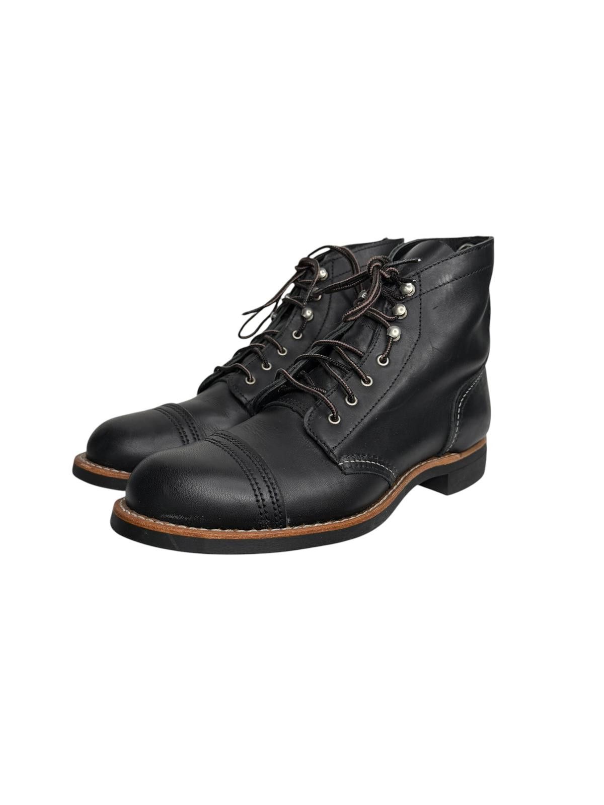 Other Red Wing 3366 Iron Ranger Black Leather Boots USA Size US 9.5 / IT 39.5 - 4 Thumbnail