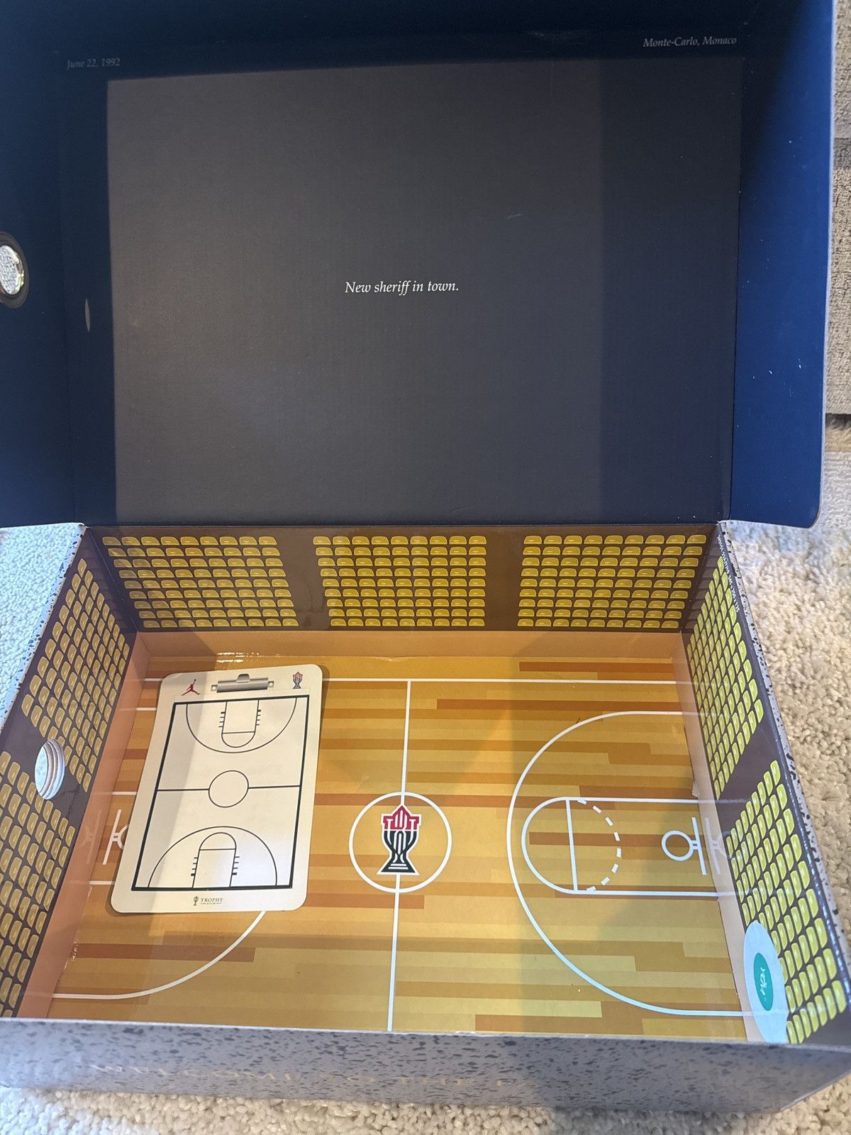 Jordan Brand Nike Air Jordan 7 Retro x Trophy Room “New Sheriff in Town” Size US 9.5 / EU 42-43 - 5 Thumbnail