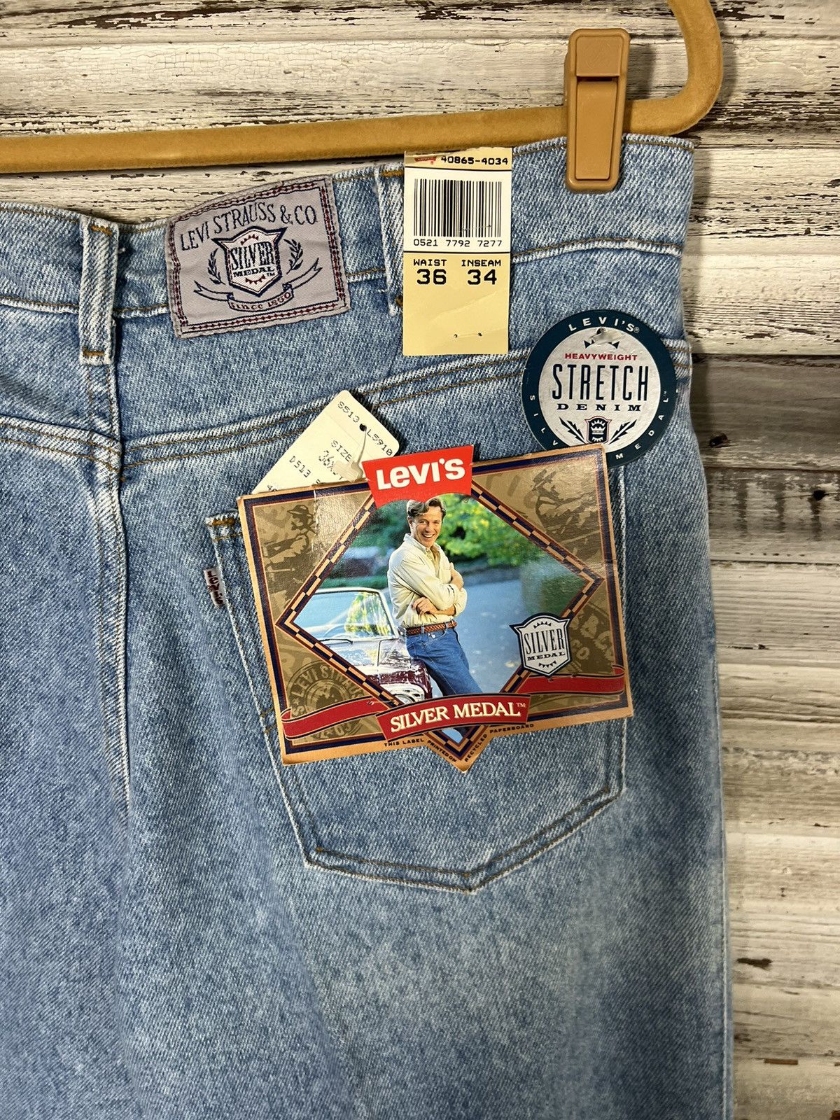 Levi's × Vintage Vintage Levis Silvertab Jeans Deadstock Size US 36 / EU 52 - 8 Thumbnail