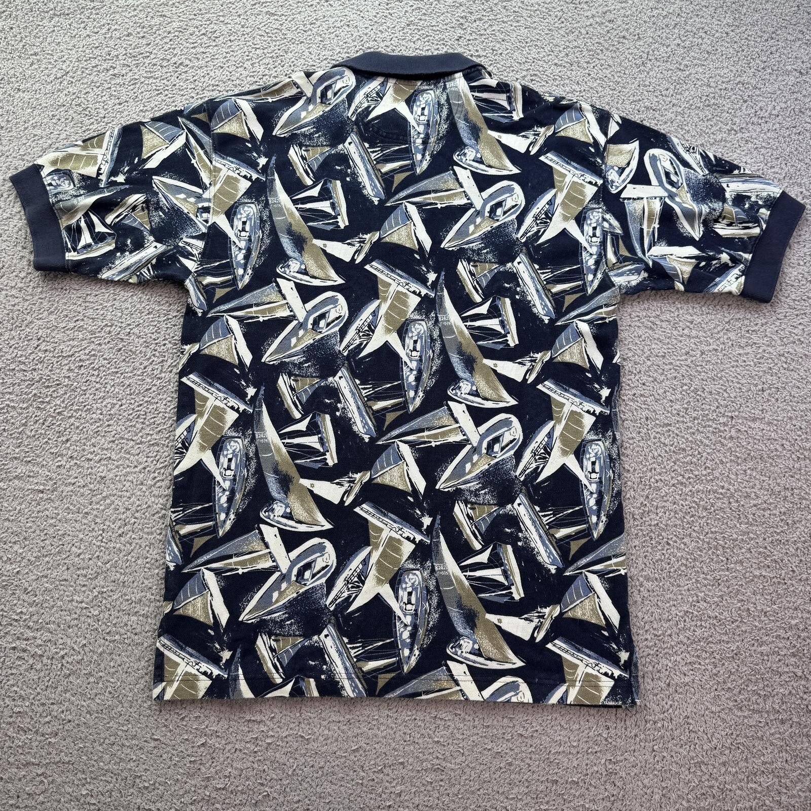 Other Vintage 90s Salty Dog Sailing Polo Shirt Mens M Yacht Boat Size US M / EU 48-50 / 2 - 2 Thumbnail