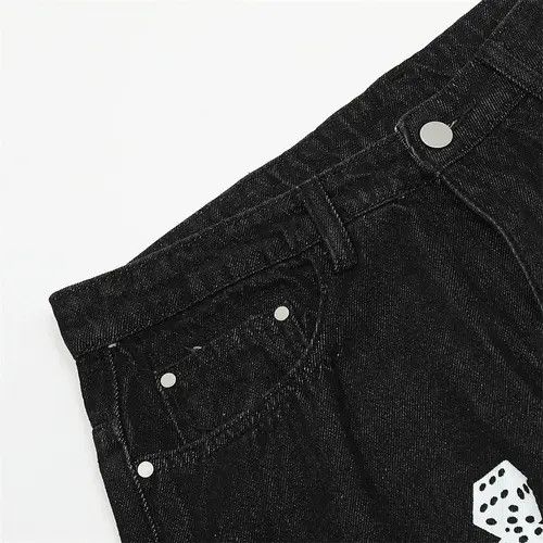 VIBE hiphop pattern jeans Size US 30 / EU 46 - 5 Thumbnail