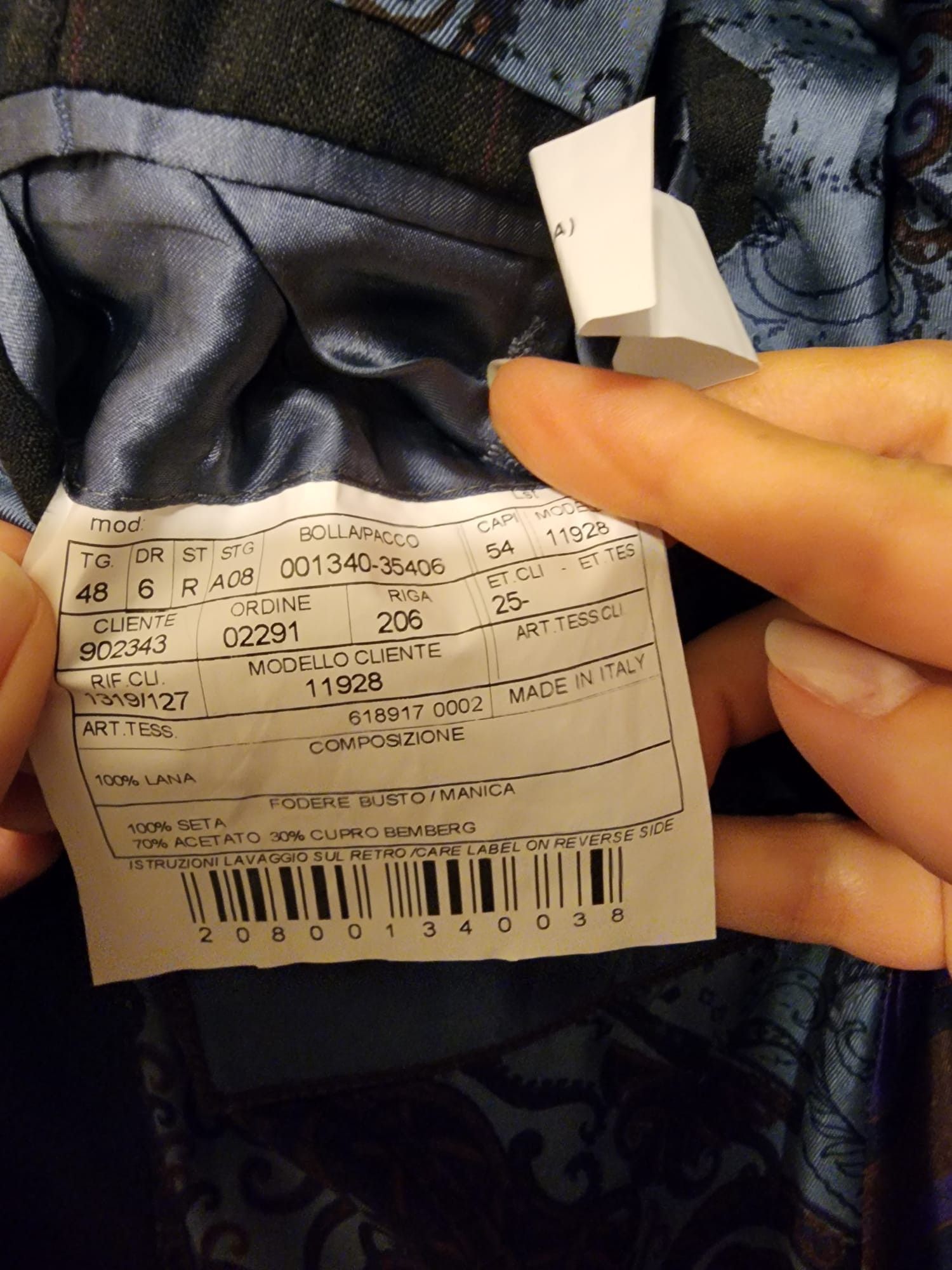 Etro Etro Dark Gray Stripe Suit 38R NWOT Size 38R - 7 Thumbnail