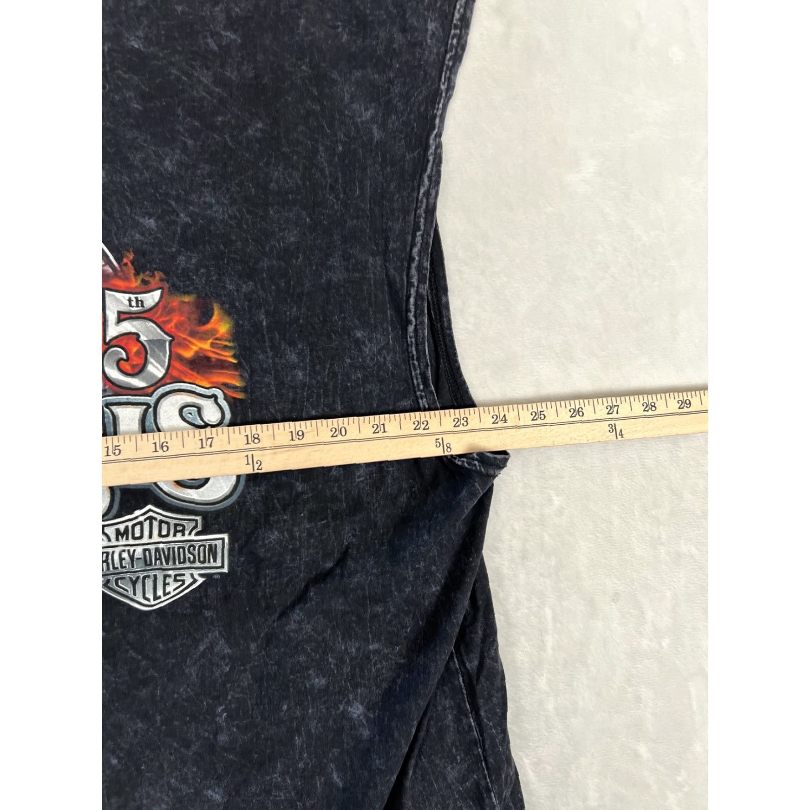 Harley Davidson VINTAGE Harley-Davidson Sturgis 75th Sleeveless Shirt Mens 2XL Black Rally Mt Rushmore Size US XXL / EU 58 / 5 - 7 Thumbnail