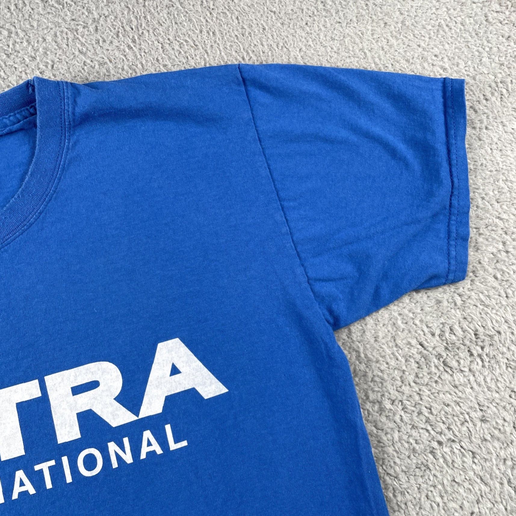 Champion VINTAGE Retro GP Threads Shirt Matra International 1969 Champions Racing Medium Blue Shirt Mens M Blue Retro GP Racing 1960s United Kingdom Size US M / EU 48-50 / 2 - 7 Thumbnail