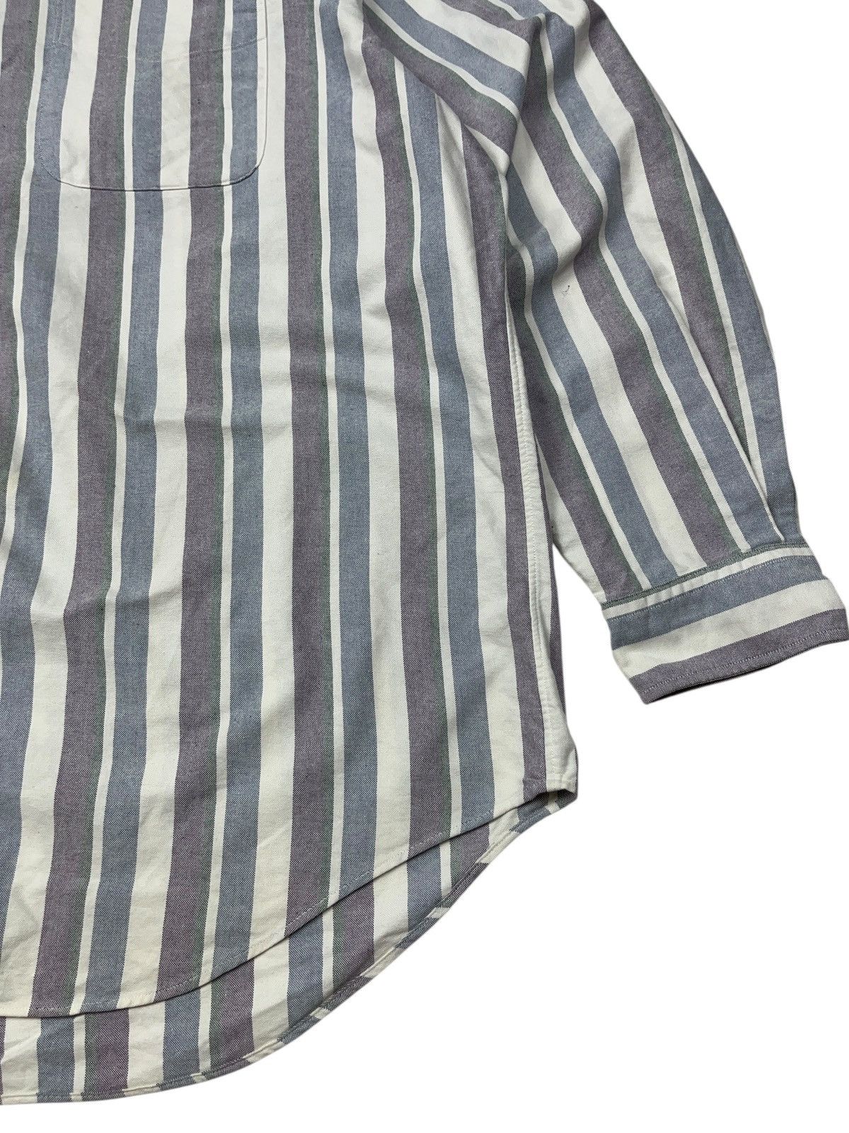 Polo Ralph Lauren Vintage 90s Polo Ralph Lauren Striped Button Up Shirt Size US XL / EU 56 / 4 - 4 Thumbnail
