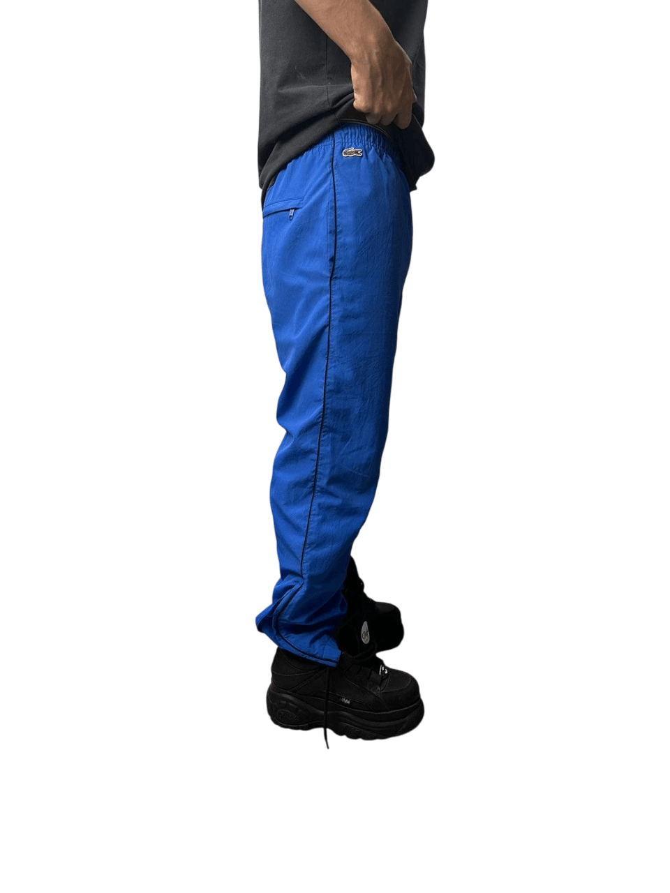 Lacoste 👉 GOA Vintage Lacoste Nylon Pants Streetwear Ralph Lauren Size US 32 / EU 48 - 2 Thumbnail