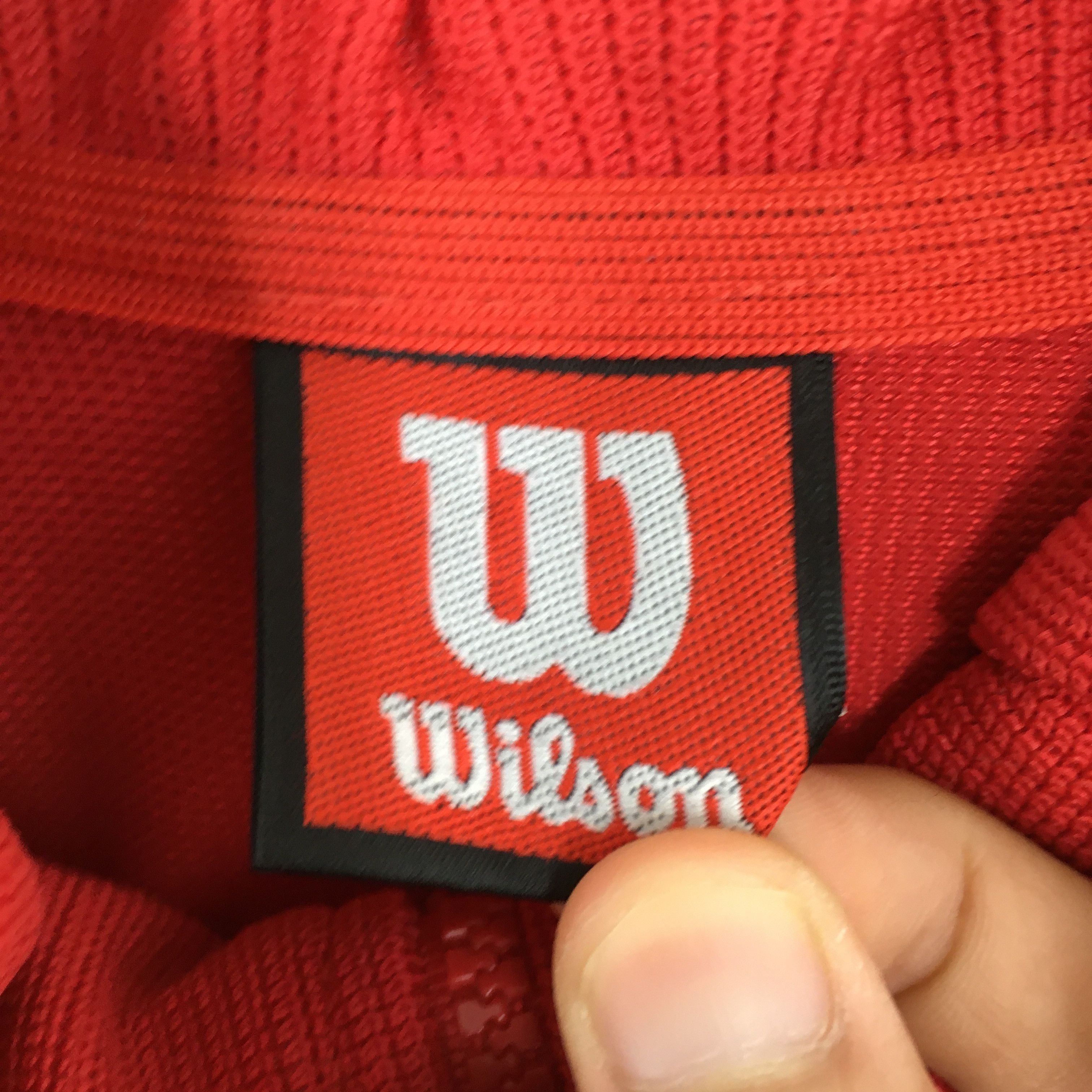 Vintage Vintage Wilson Windrunner Red Jacket Large Size US L / EU 52-54 / 3 - 6 Thumbnail