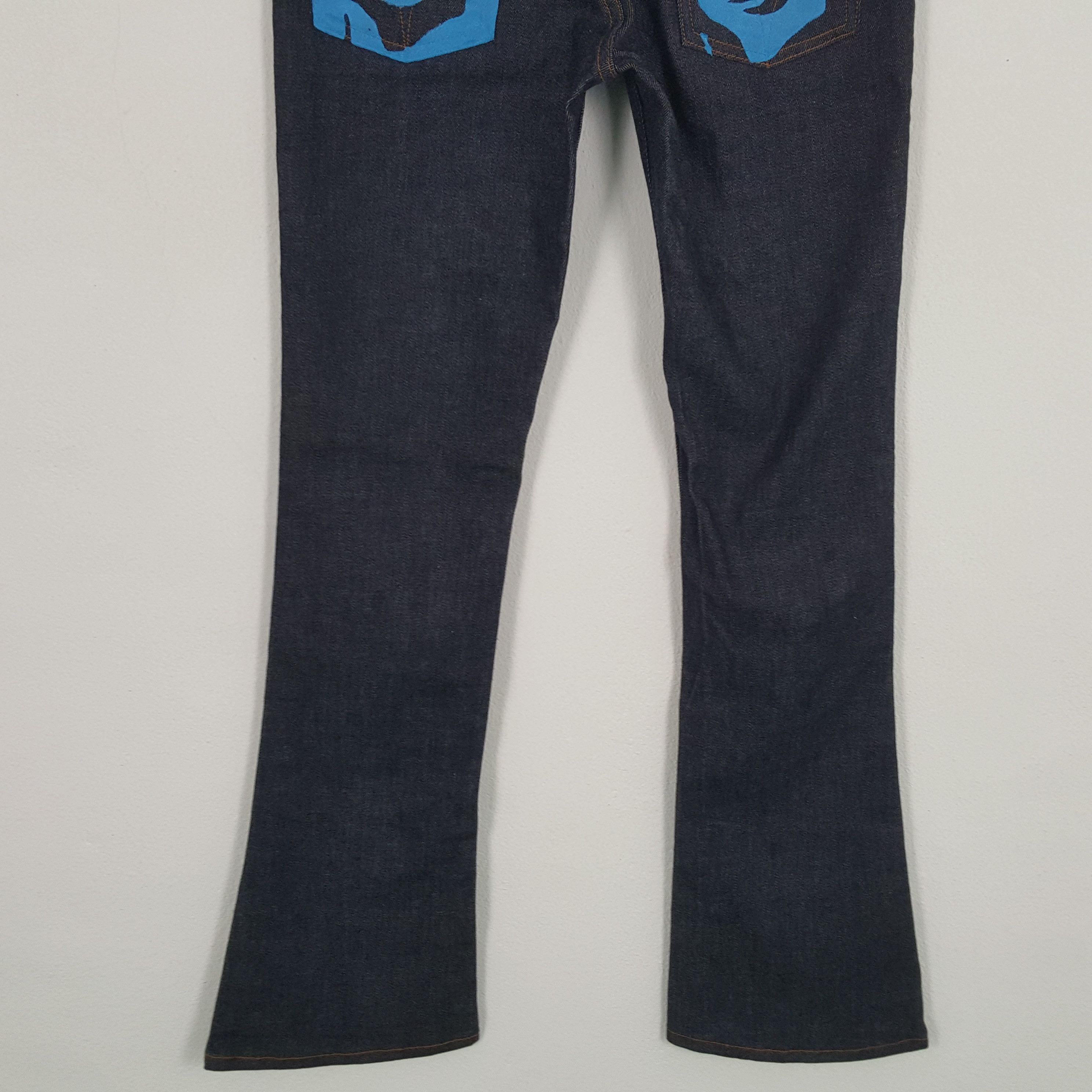 Hysteric Glamour × Japanese Brand × Vintage HYSTERIC GLAMOUR Japanese Brand Custom Art Jeans Size 30" / US 8 / IT 44 - 3 Thumbnail