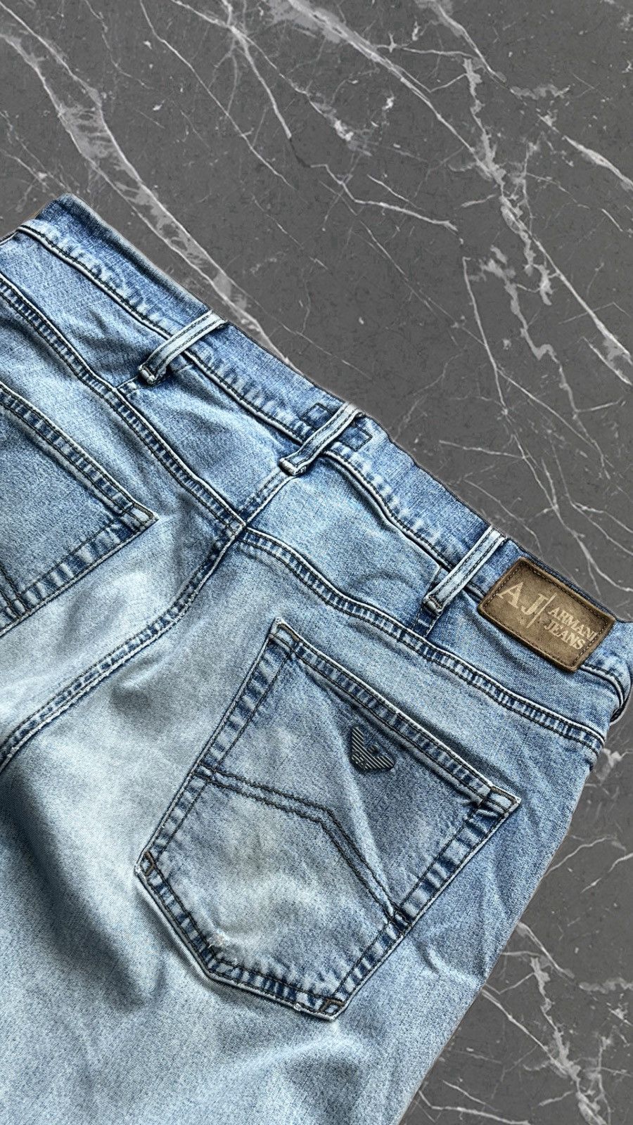 Armani VERY RARE vintage armani denim metal logo 36 Size US 36 / EU 52 - 7 Thumbnail
