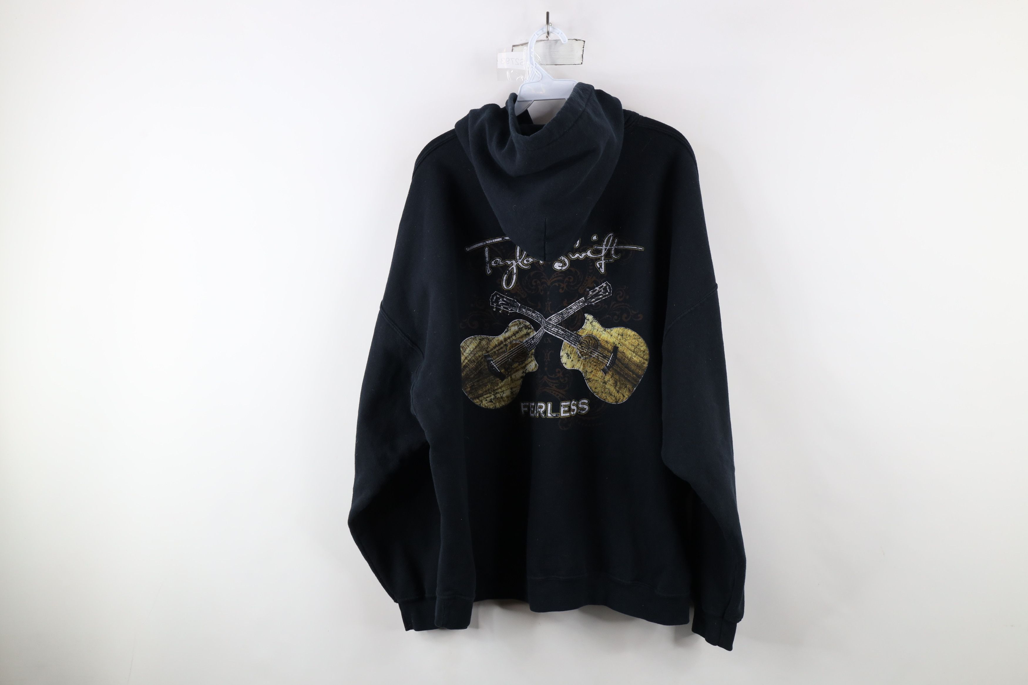 Vintage Vintage Y2K 2008 Swift Fearless Tour Band Hoodie Black Size US XXL / EU 58 / 5 - 12 Thumbnail