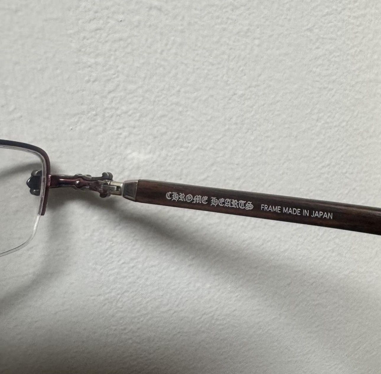 Chrome Hearts Vintage Chrome Heart Bayonetta style glasses (black/red) xx Size ONE SIZE - 6 Thumbnail