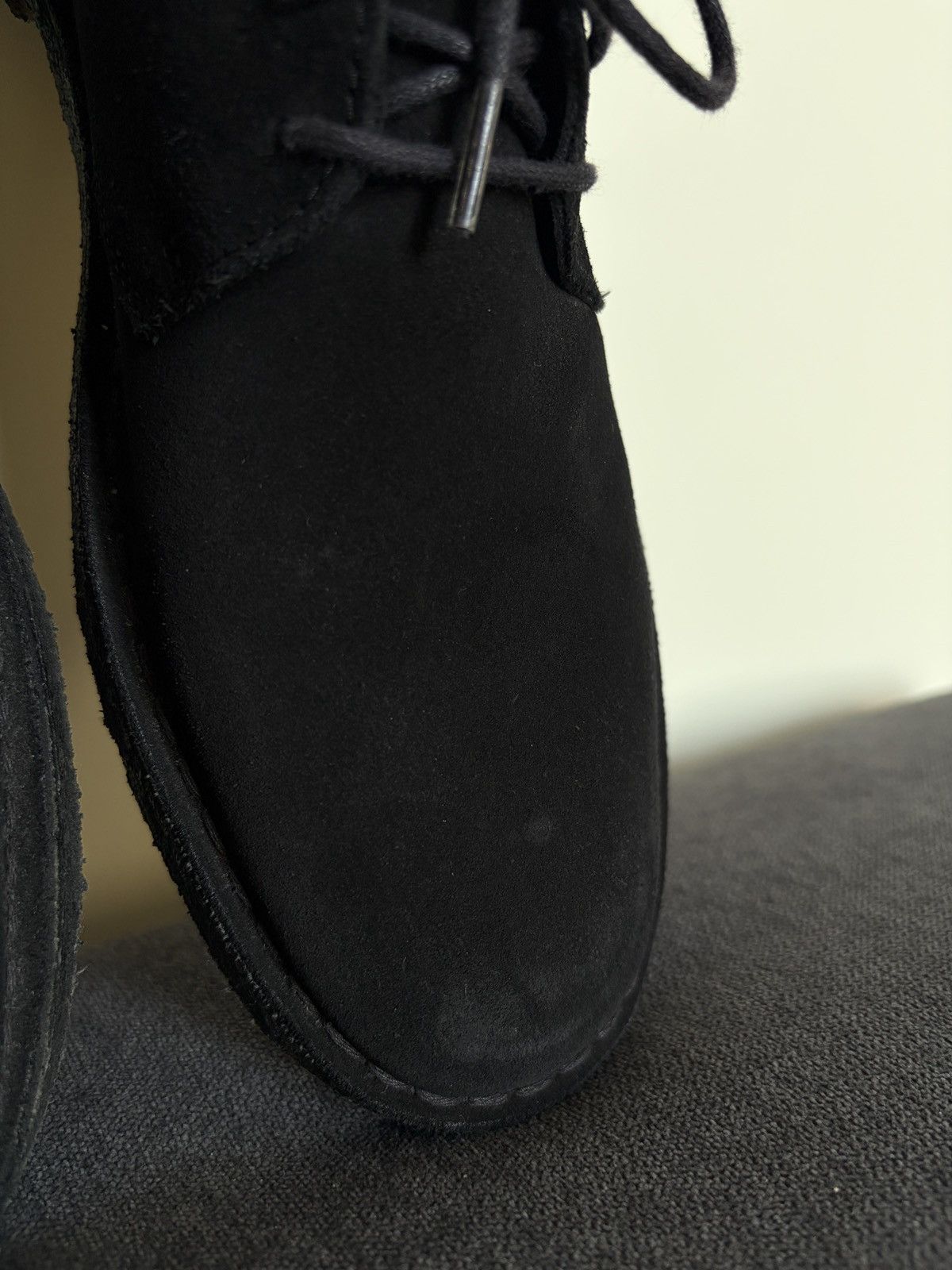Clarks Clarks Suede Black Desert Shoes Size US 10.5 / EU 43-44 - 4 Thumbnail
