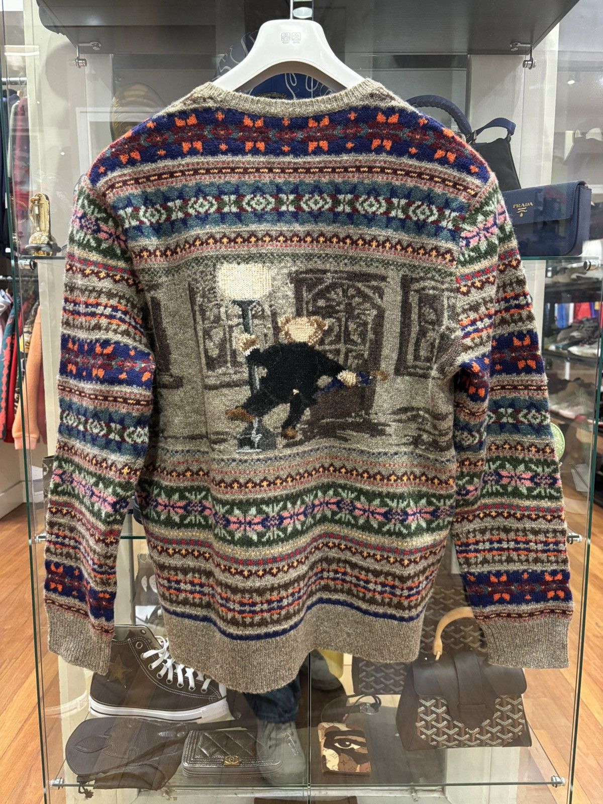 Polo Ralph Lauren Polo Ralph Lauren Singing in the Rain Knit Sweater Size US L / EU 52-54 / 3 - 2 Thumbnail