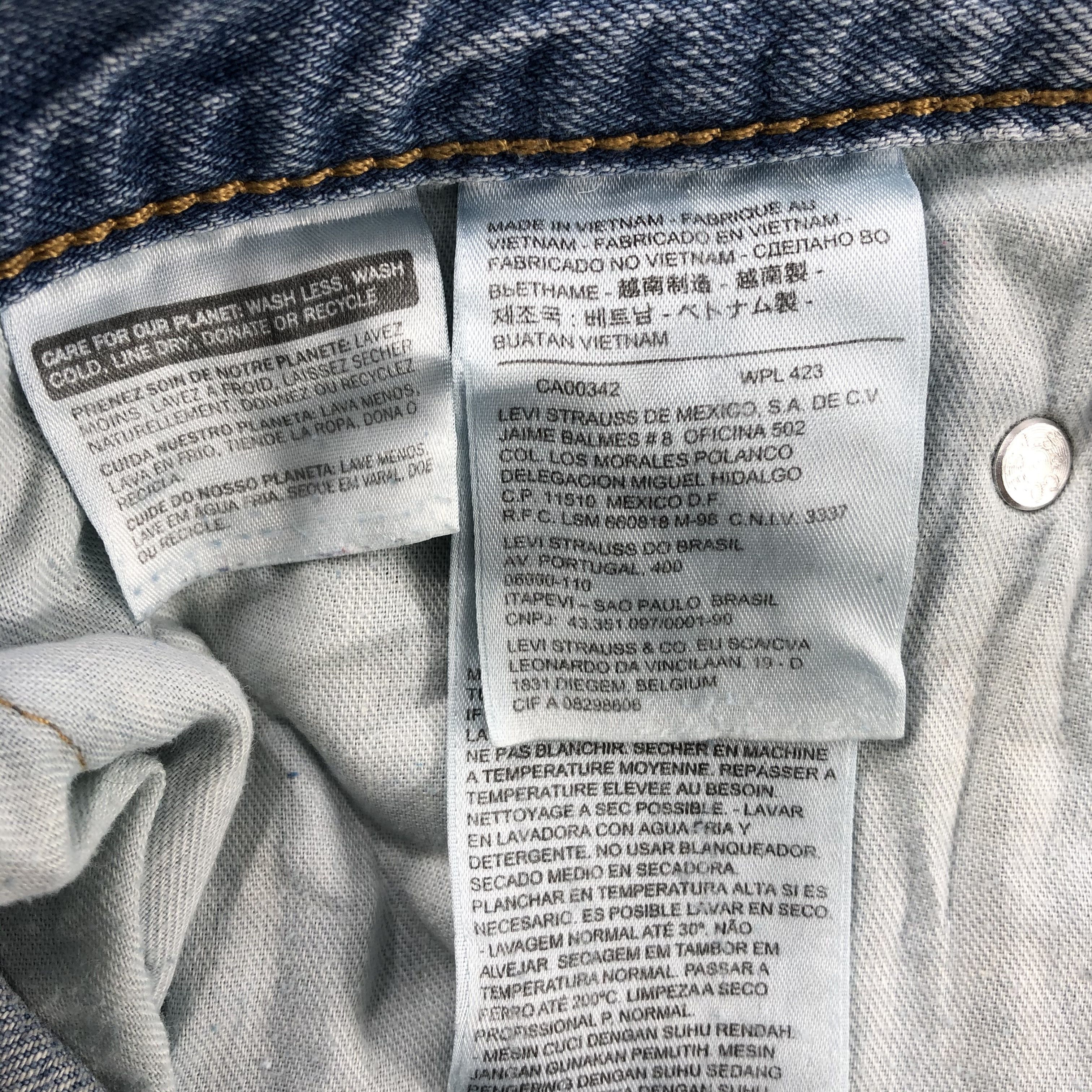 Levi's × Vintage Vintage Blue Wash Levis 550 Painter Jeans-JM1703 Size US 36 / EU 52 - 10 Thumbnail