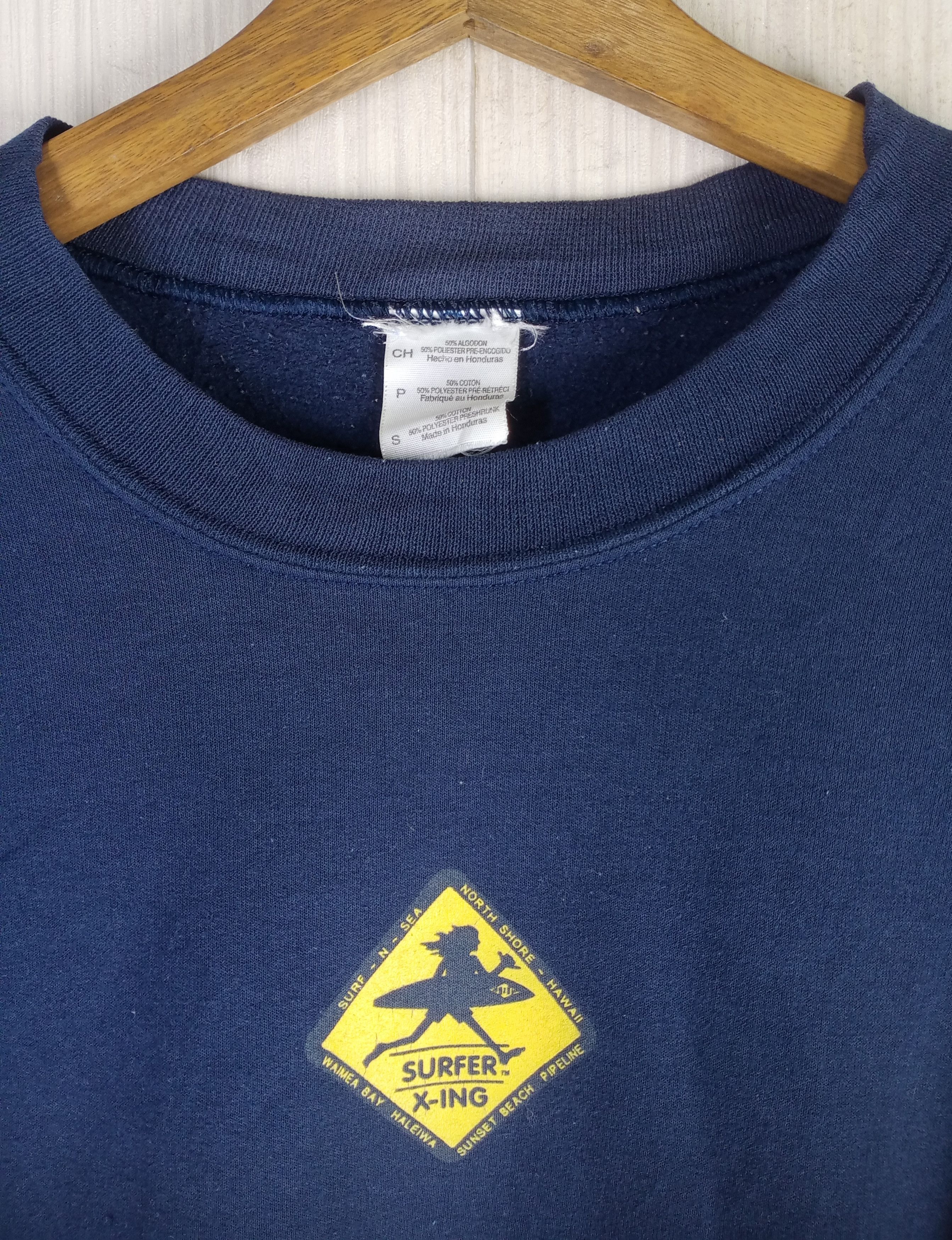 Ron Jon Surf Shop Rare Vintage North Shore Surf and Sea Hawaii Sweatshirt Size US S / EU 44-46 / 1 - 5 Thumbnail