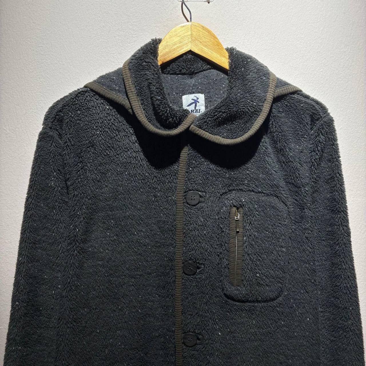 Hai Sporting Gear Vintage Hai Sporting Gear by Issey Miyake Long Fleece Jacket Size US M / EU 48-50 / 2 - 3 Thumbnail