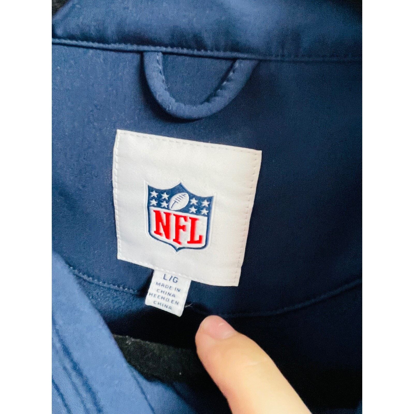 NFL NFL Seattle Seahawks Pullover Sweatshirt Quarter Zip Blue L Size US L / EU 52-54 / 3 - 5 Thumbnail