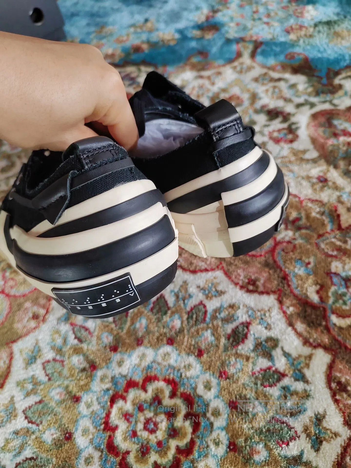 xVESSEL Wu Jianhao x VESSEL Black and White Sneakers. Size US 7 / EU 40 - 4 Thumbnail