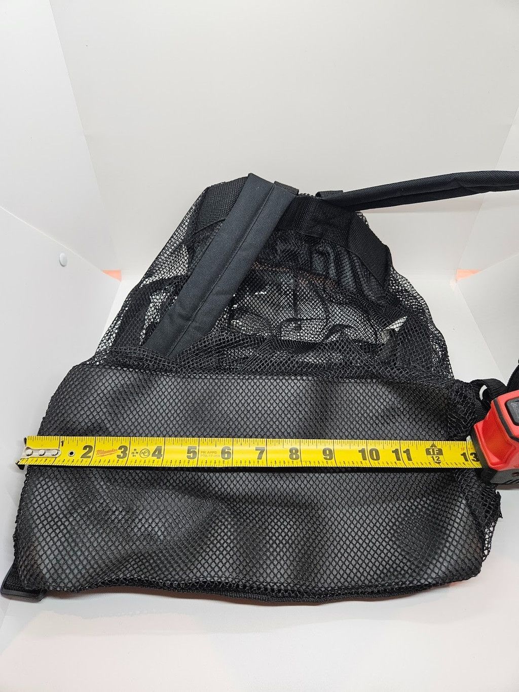 Marc Jacobs Marc Jacobs Black Mesh Backpack Adjustable Strap Zip Closure Size ONE SIZE - 10 Thumbnail