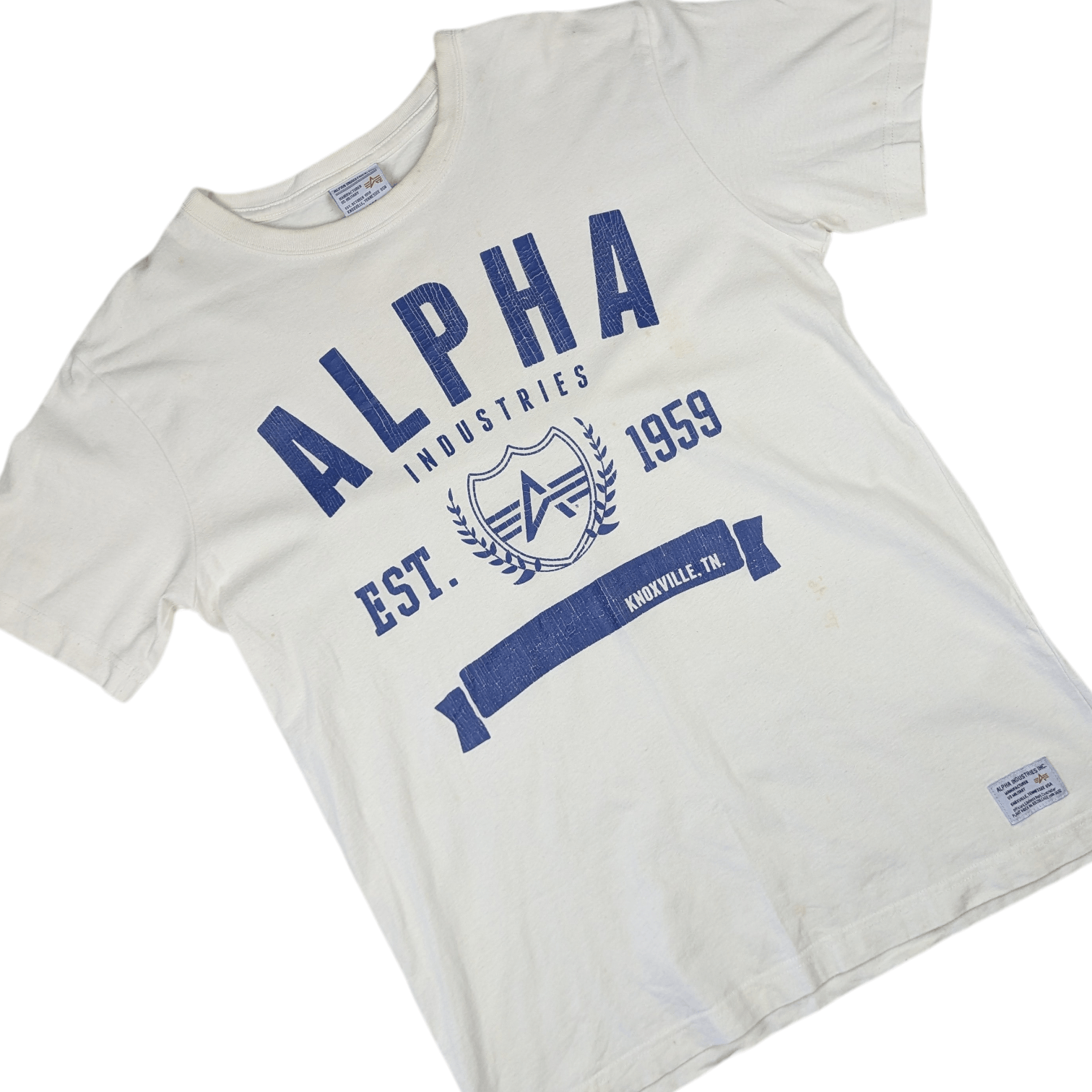 Alpha Industries ALPHA INDUSTRIES Military Army T Shirt Size US L / EU 52-54 / 3 - 4 Thumbnail