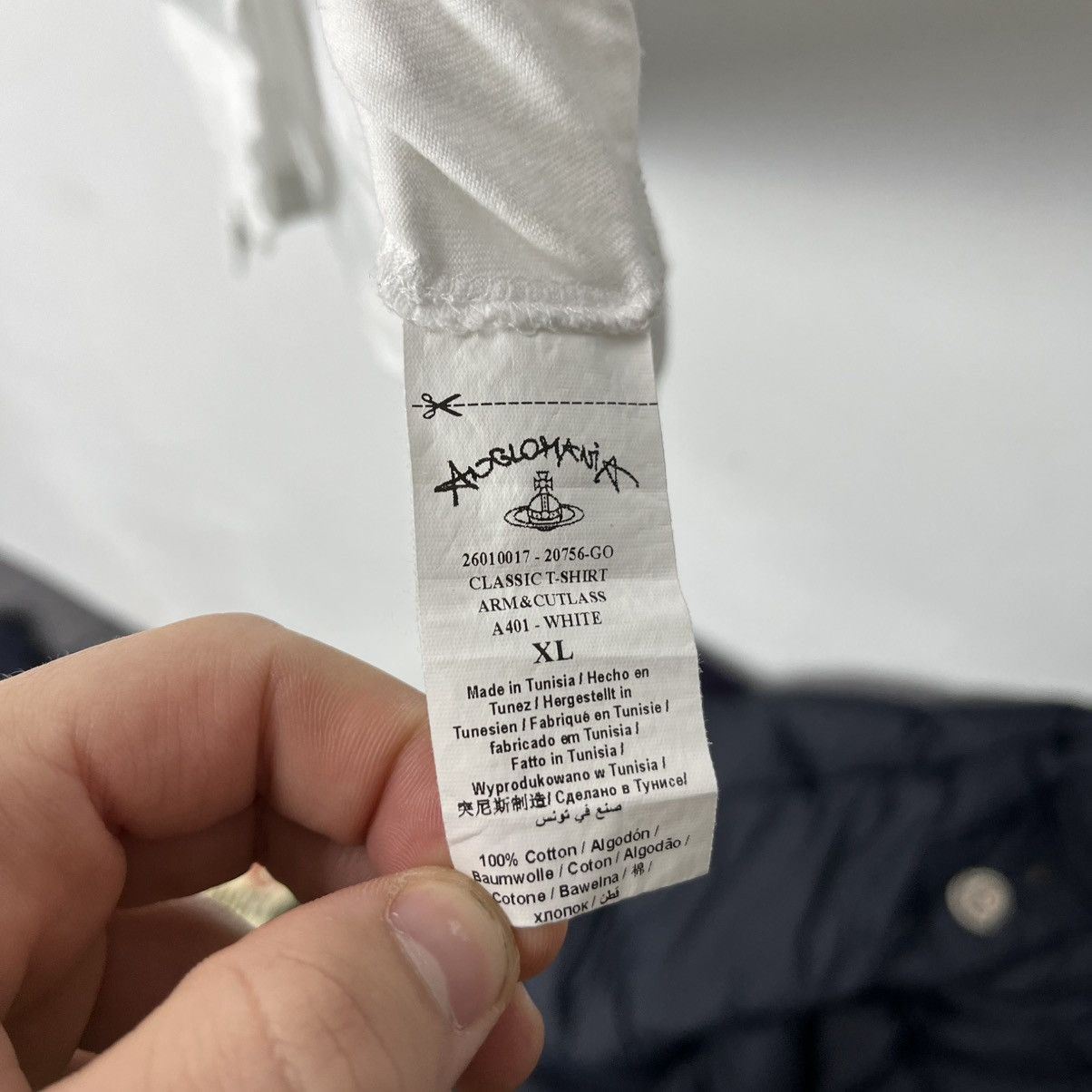 Vivienne Westwood Vivienne Westwood Anglomania Chaos Big Logo T Shirt Size US XL / EU 56 / 4 - 9 Thumbnail