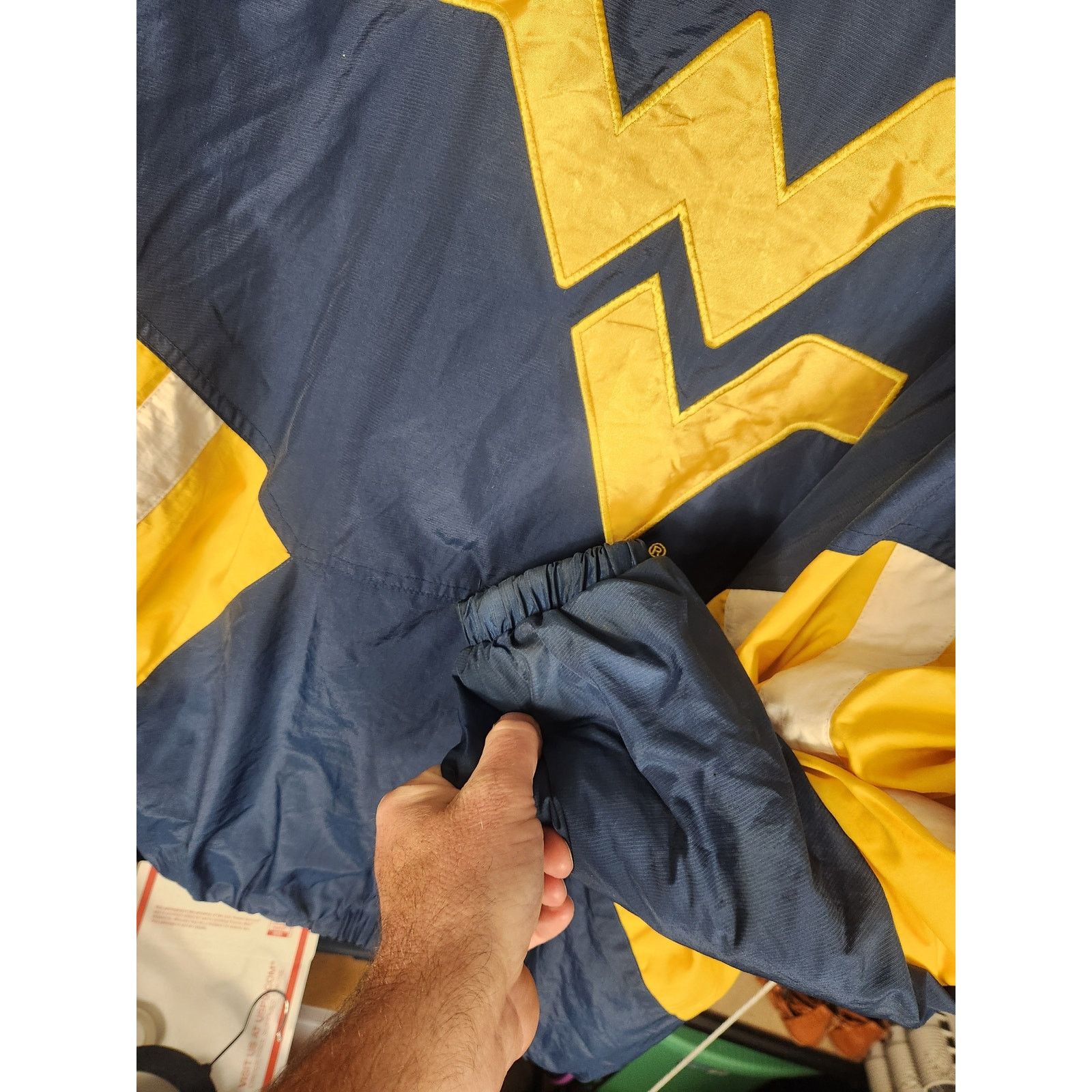 Starter Vintage Starter Proline West Virginia Pullover men's large Size US L / EU 52-54 / 3 - 6 Thumbnail