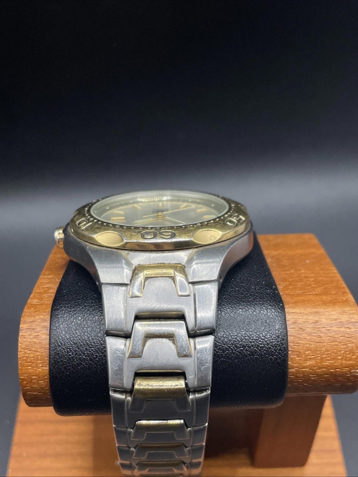 Fossil Fossil Blue Stainless Steel Silver Gold 100m New Battery Size ONE SIZE - 3 Thumbnail