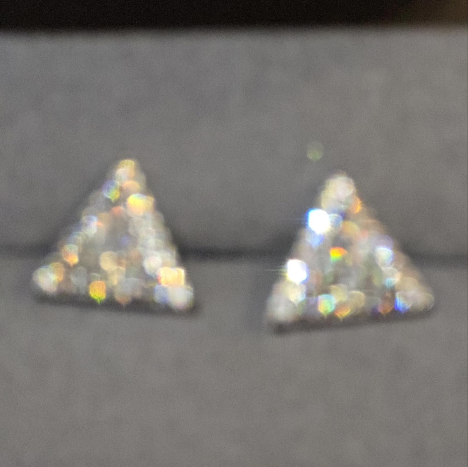 Designer Moissanite Diamond Stud Earrings. D VVS1. Genuine Moissanite Size ONE SIZE - 3 Thumbnail