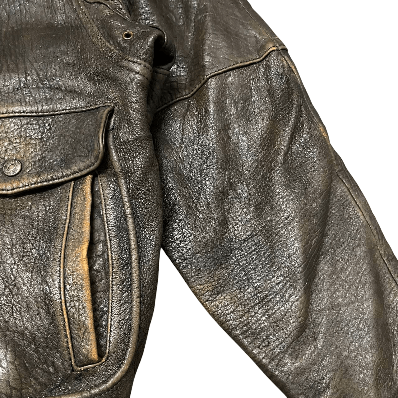 Vintage Houston Type MB-2 Leather Jacket