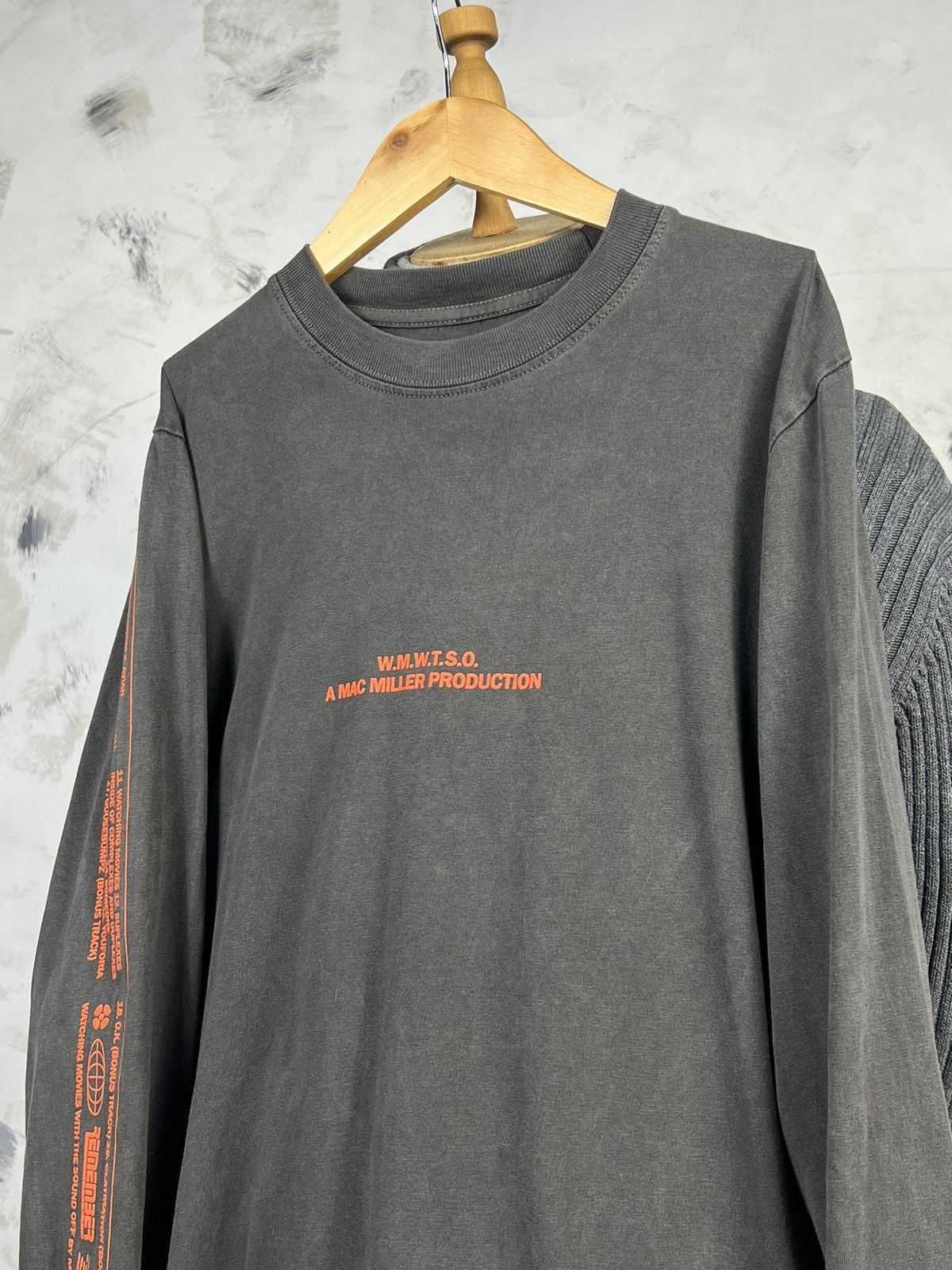 Mac Miller 2013 Mac Miller Watching Movies Long Sleeve T Shirt Size S Size US S / EU 44-46 / 1 - 2 Thumbnail