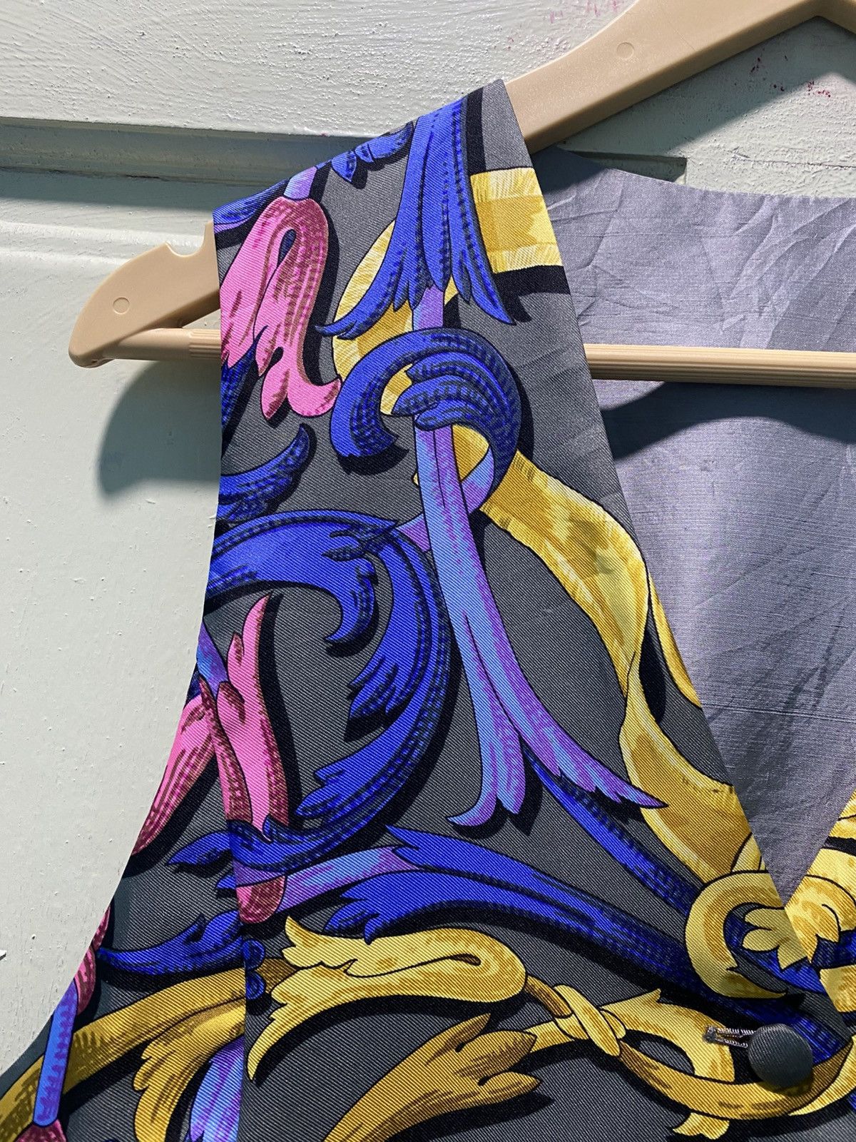 Hermes Vintage Hermès Silk Waistcoat Baroque Size S / US 4 / IT 40 - 6 Thumbnail