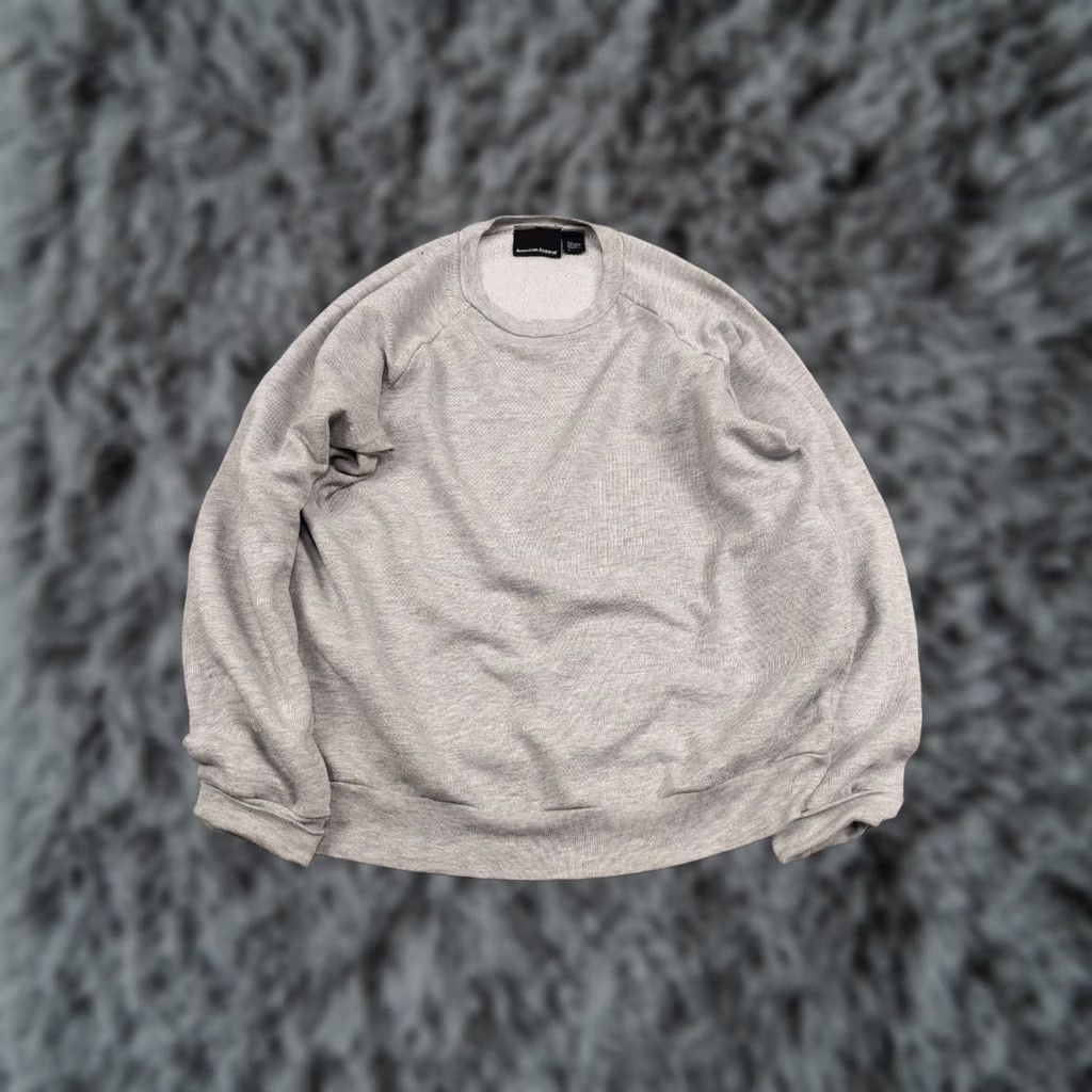 American Apparel American Apparel Vintage Sweatshirt Gray Crew Neck S Mens Gray Cotton Fleece USA 60 cm 70 cm 54 cm Pullover Crew Neck Sweatshirt Size US S / EU 44-46 / 1 - 1 Thumbnail