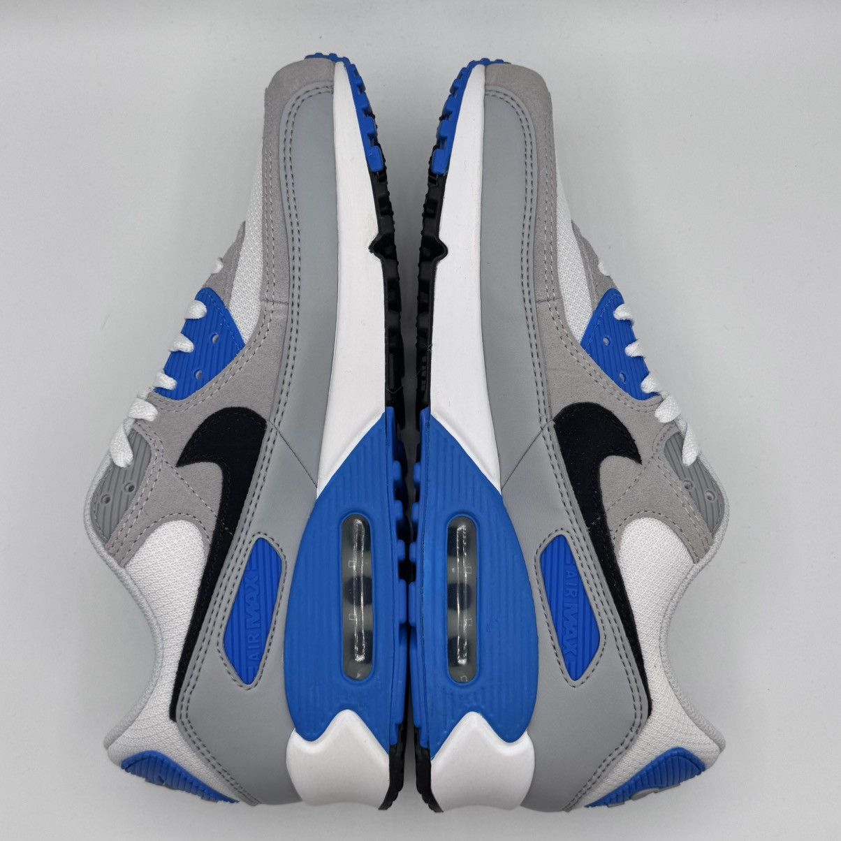 Nike Nike Air Max 90 Men's Size 10 White Photo Blue FN6958-102 Size US 10 / EU 43 - 6 Thumbnail