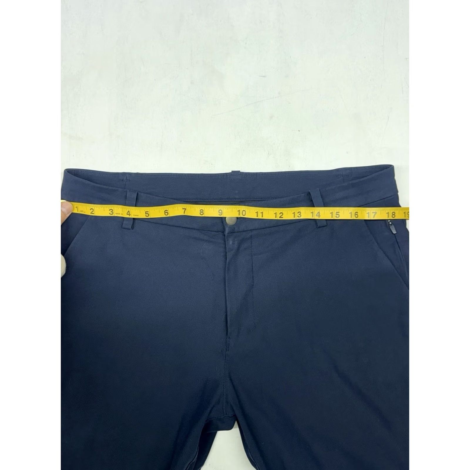 Lululemon Lululemon Commission Pant Classic Men 34x30 Navy Blue Chino Stretch 5-Pocket Flat Front Straight Leg Size US 34 / EU 50 - 3 Thumbnail