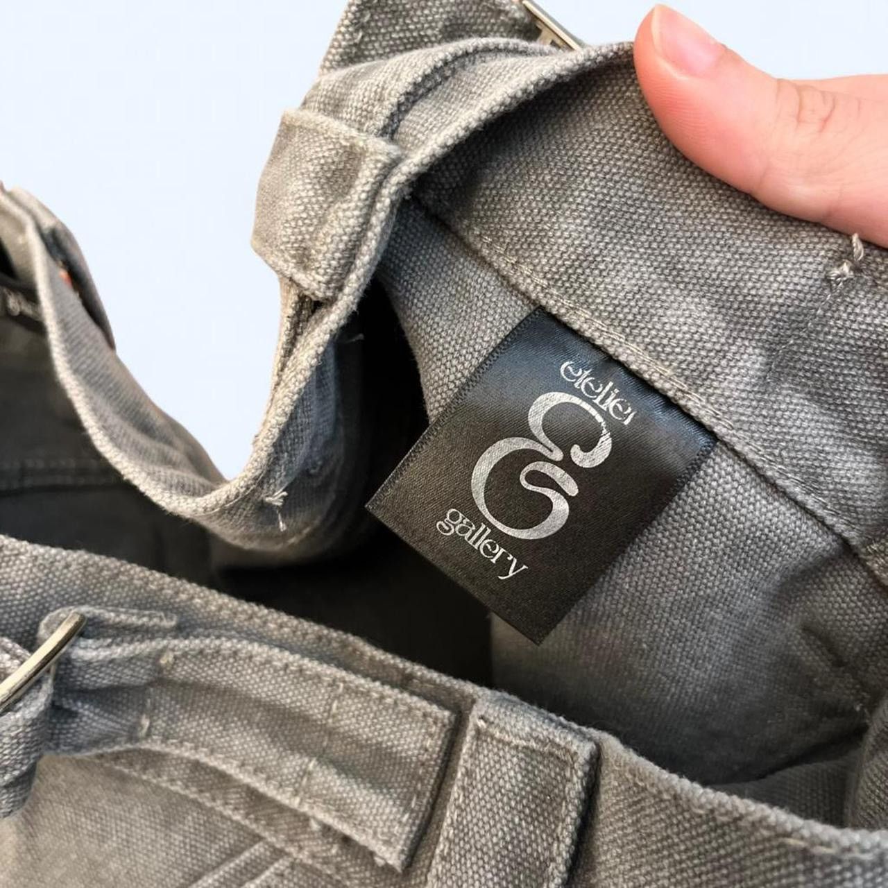 Etelier Gallery Etelier Gallery Tusk v2 denim object dyed grey wide leg Size US 28 / EU 44 - 5 Thumbnail