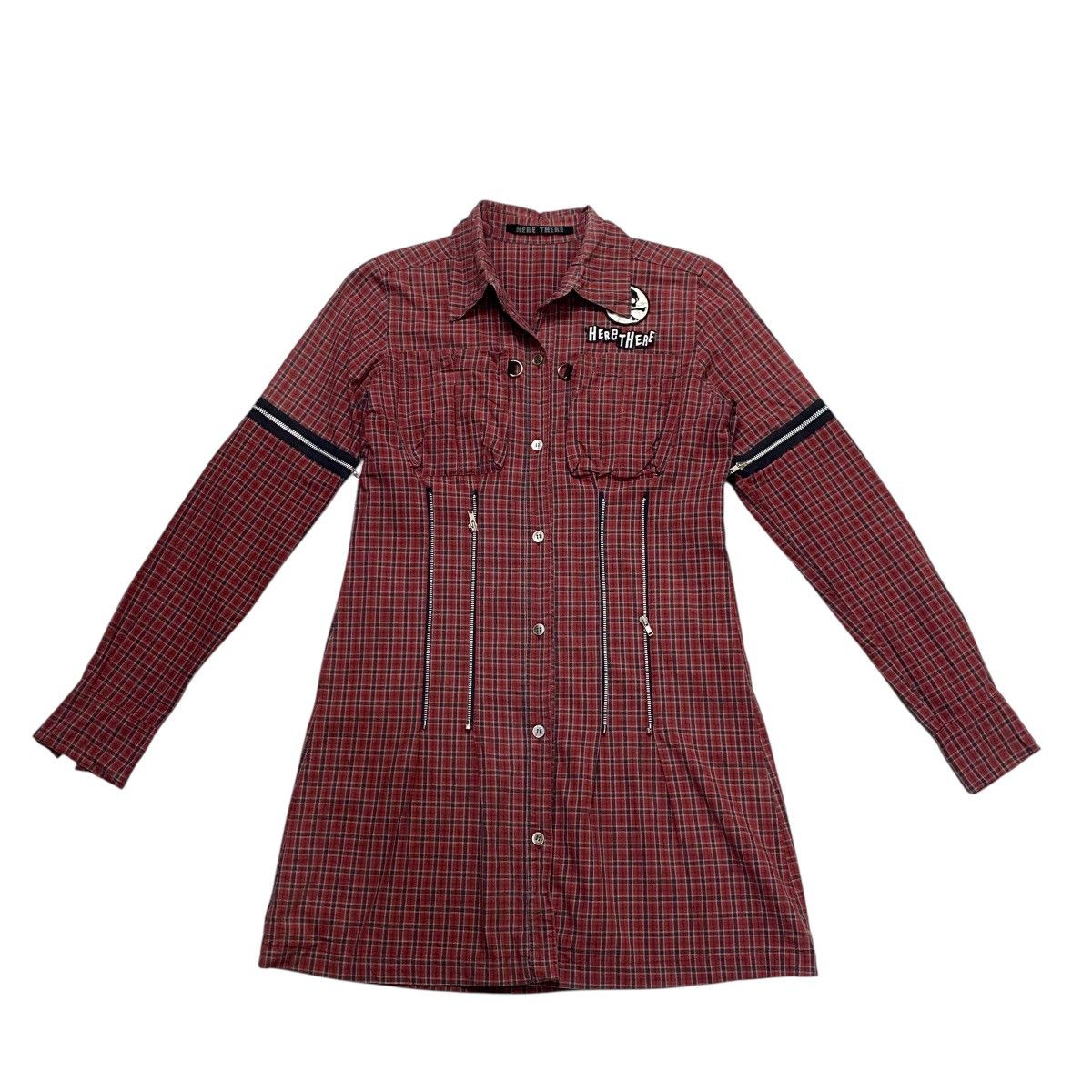 Japanese Brand Here there punk style bondage tartan Size S / US 4 / IT 40 - 3 Thumbnail