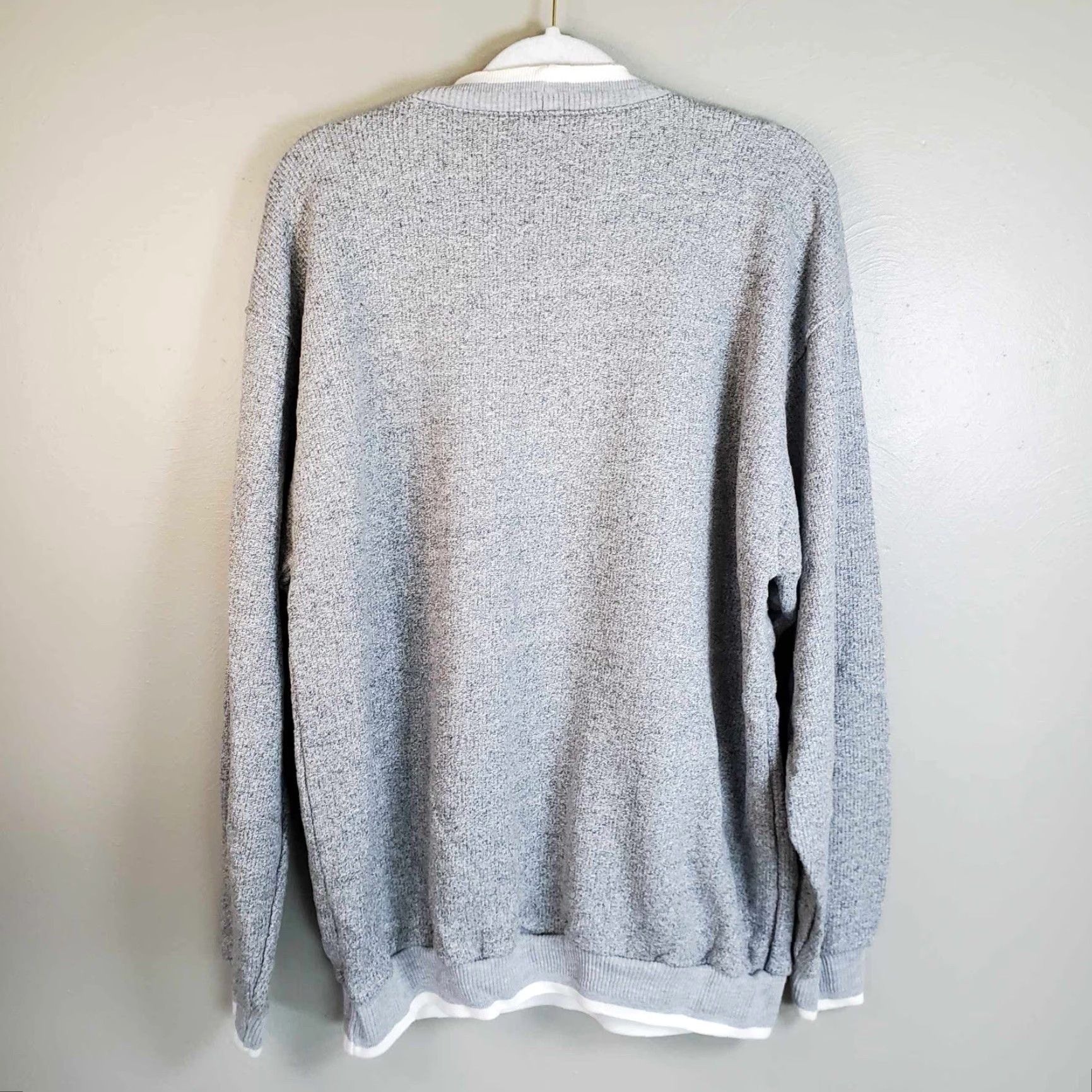 Vintage VINTAGE Degrees Sportswear 2XL Crewneck Sweater Gray Size US XXL / EU 58 / 5 - 4 Thumbnail