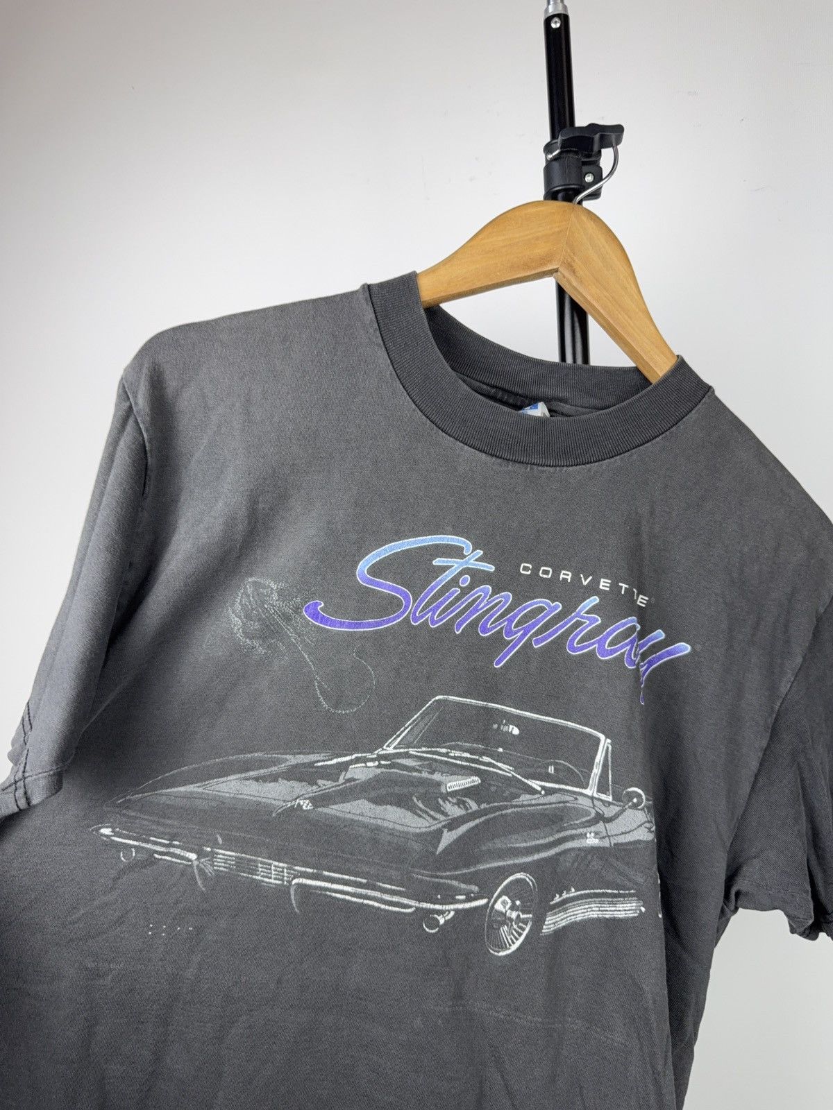 Vintage Vintage 1995 Retro Corvette Stingray Car Graphic T Shirt Size US M / EU 48-50 / 2 - 9 Thumbnail