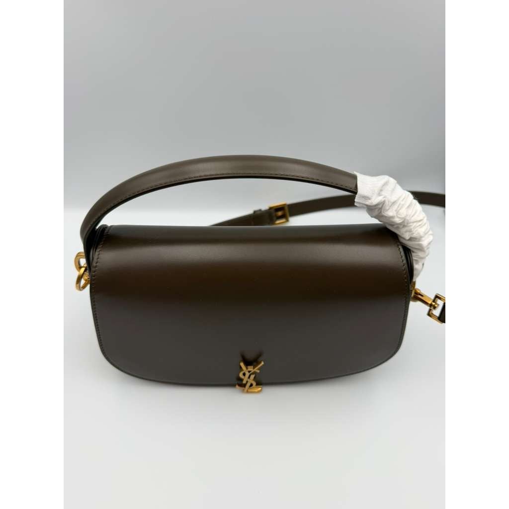 Saint Laurent Paris CC31 Size: OS / YSL Voltaire Shoulder Bag in Dark Brown Size ONE SIZE - 5 Thumbnail