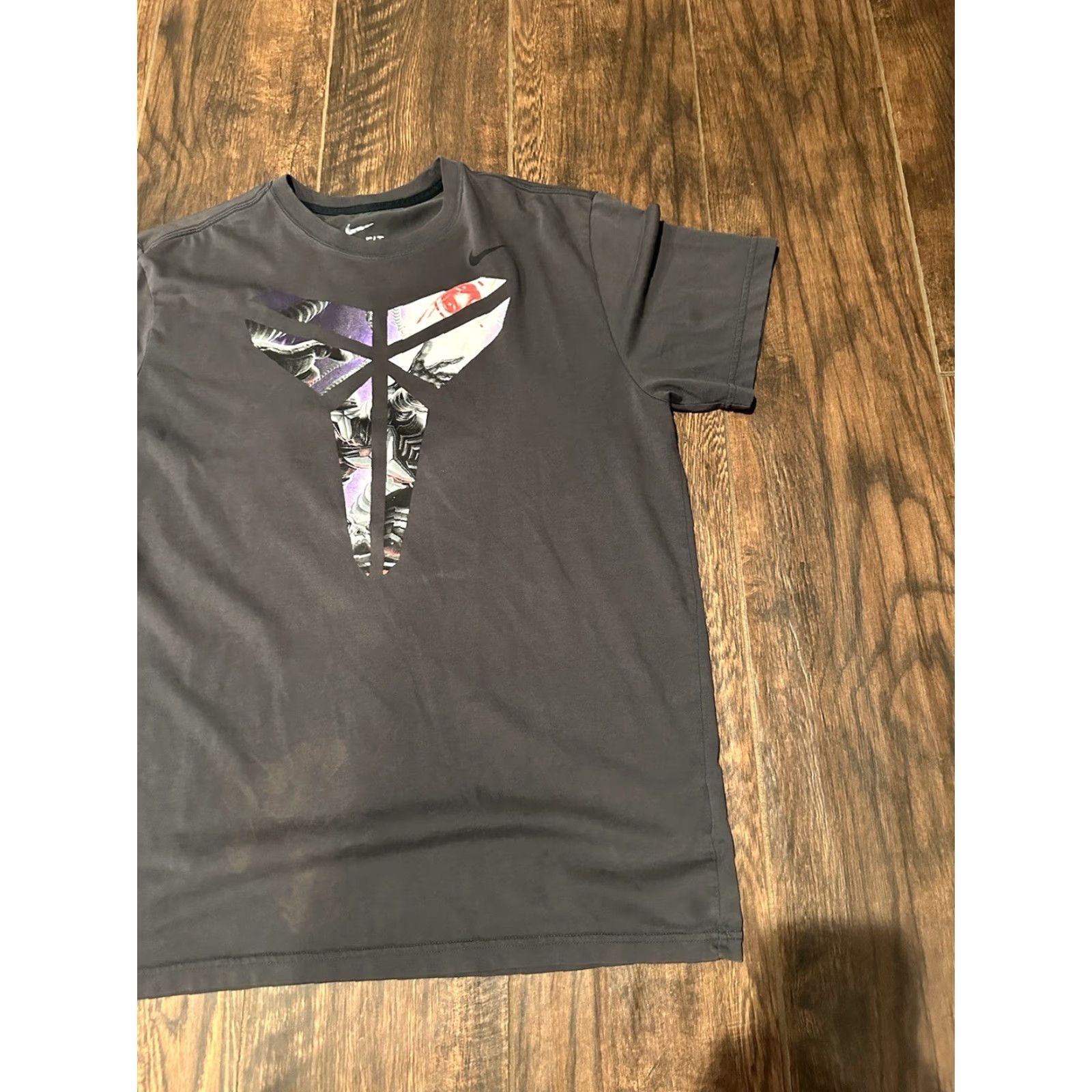 Nike RARE NIKE KOBE BRYANT LAKERS DRI FIT GRAY XL T-SHIRT CREW NECK MEN Size US XL / EU 56 / 4 - 2 Thumbnail