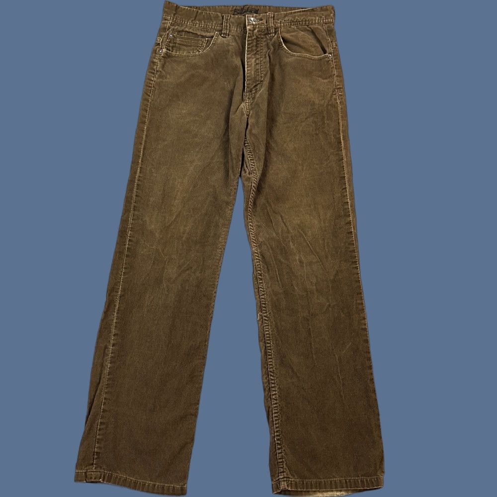 Billabong VINTAGE Billabong Pants Mens 30x31 Brown Corduroy Straight Chino Skate Surf Y2K Size US 30 / EU 46 - 1 Thumbnail