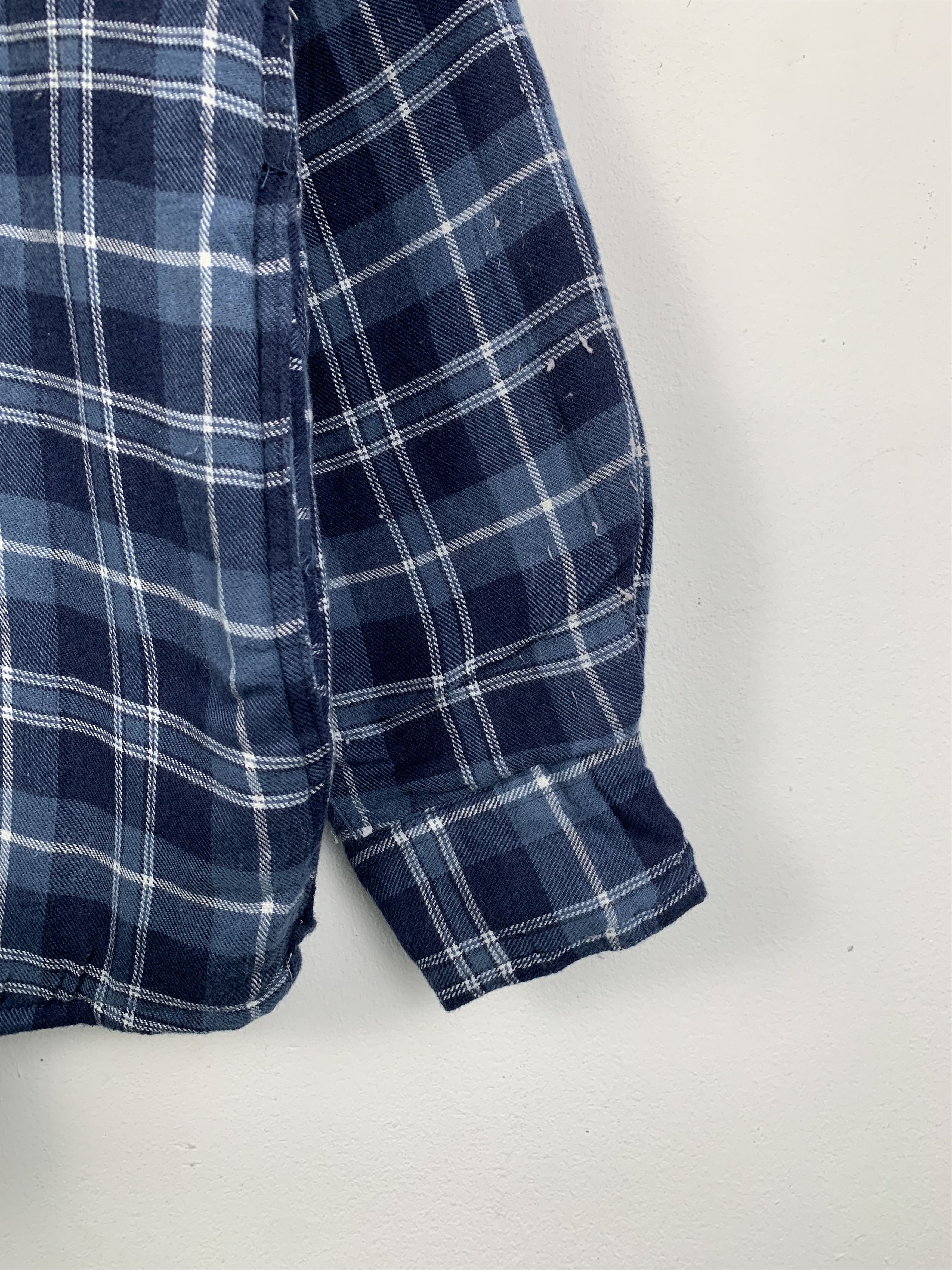 Vintage × Wrangler Vintage Wrangler Shadow Plaid Wool Jacket J1468 Size US L / EU 52-54 / 3 - 9 Thumbnail