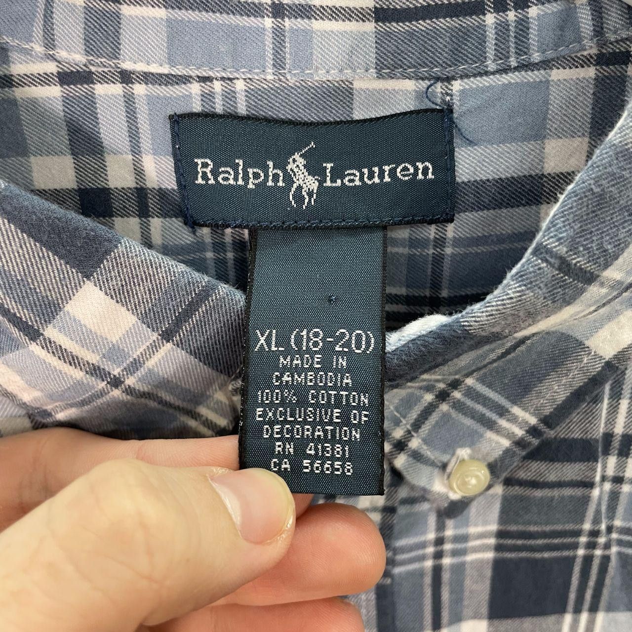 Polo Ralph Lauren Plaid Ralph Lauren Button Up Size US XL / EU 56 / 4 - 2 Thumbnail