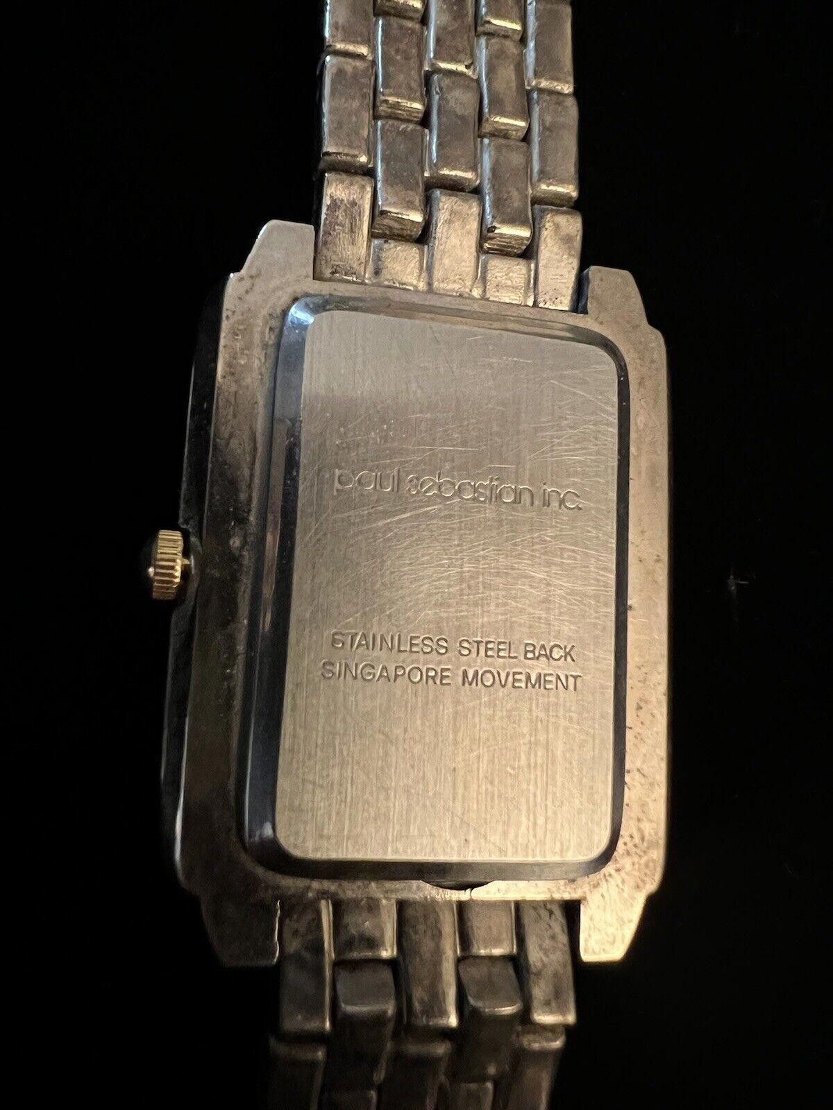 Designer Vintage Women's Paul Sebastian Watch- Working- New Battery Size ONE SIZE - 7 Thumbnail