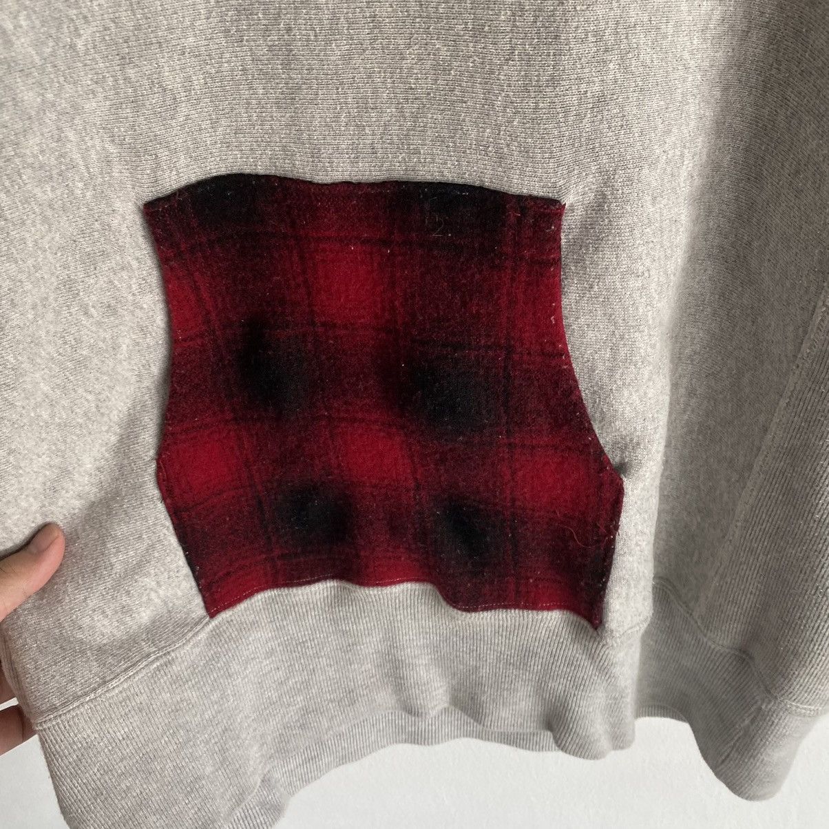 Champion × Woolrich Woolen Mills Champion Woolrich Reverse Weave Patch Sweater Size US L / EU 52-54 / 3 - 2 Thumbnail