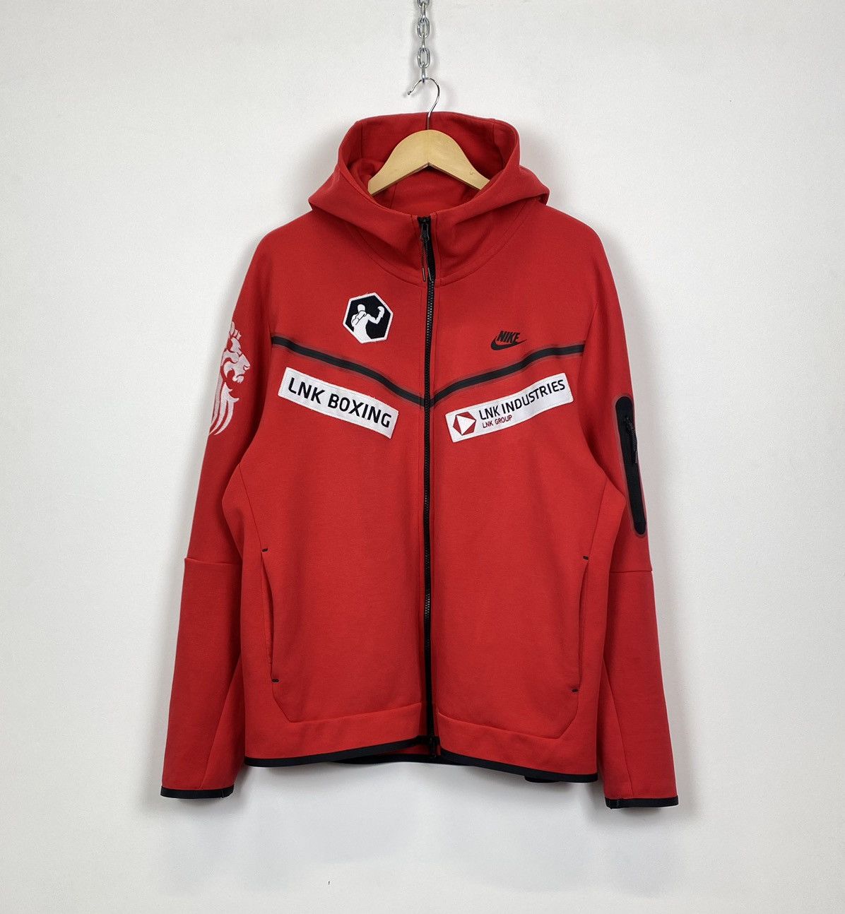 00s NIKE tech jacket 2tone y2k