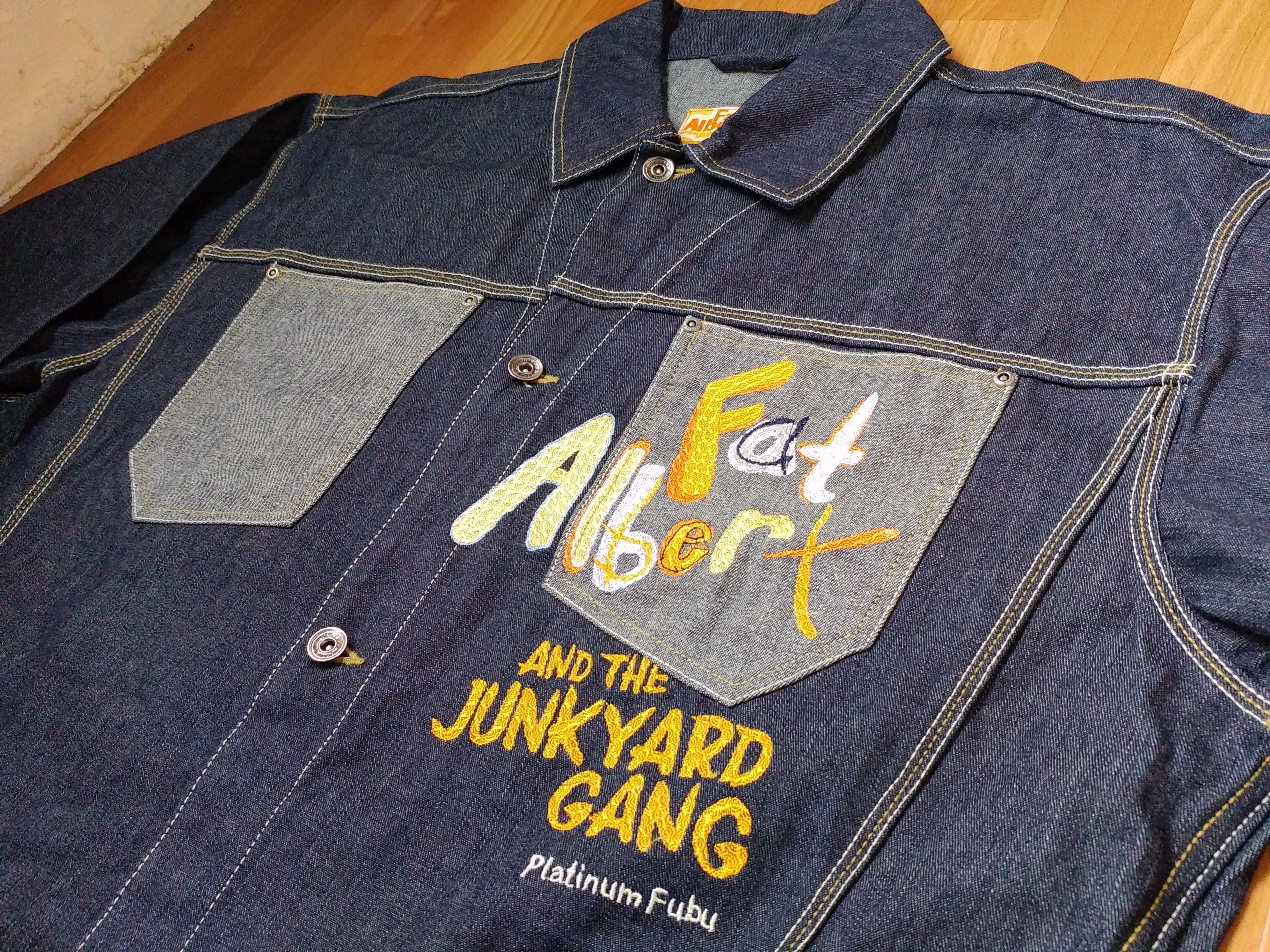 Fubu Platinum Fubu jacket Fat Albert and the Cosby Kids denim XL Size US XL / EU 56 / 4 - 12 Thumbnail